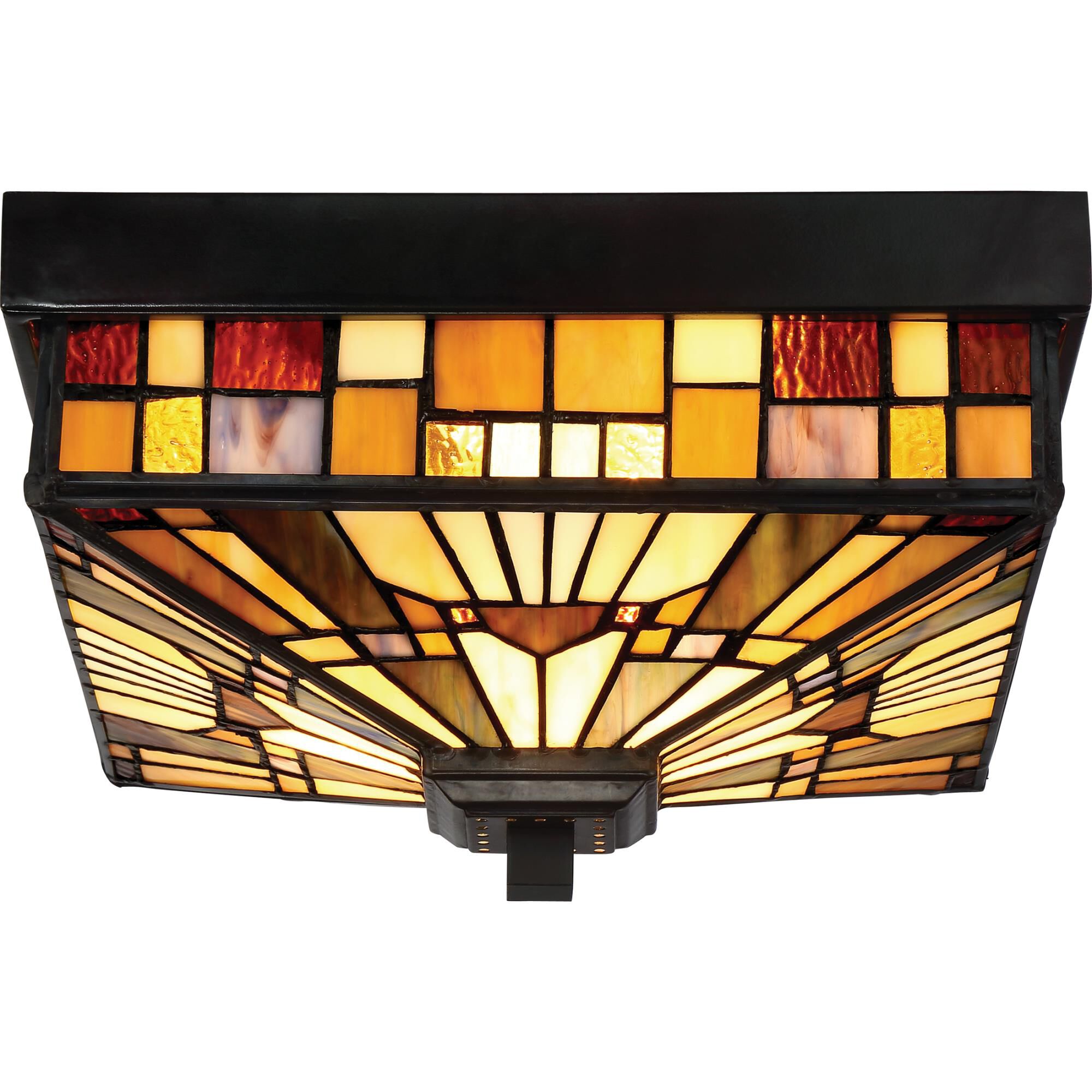 Inglenook 11 Inch 2 Light Flush Mount by Quoizel