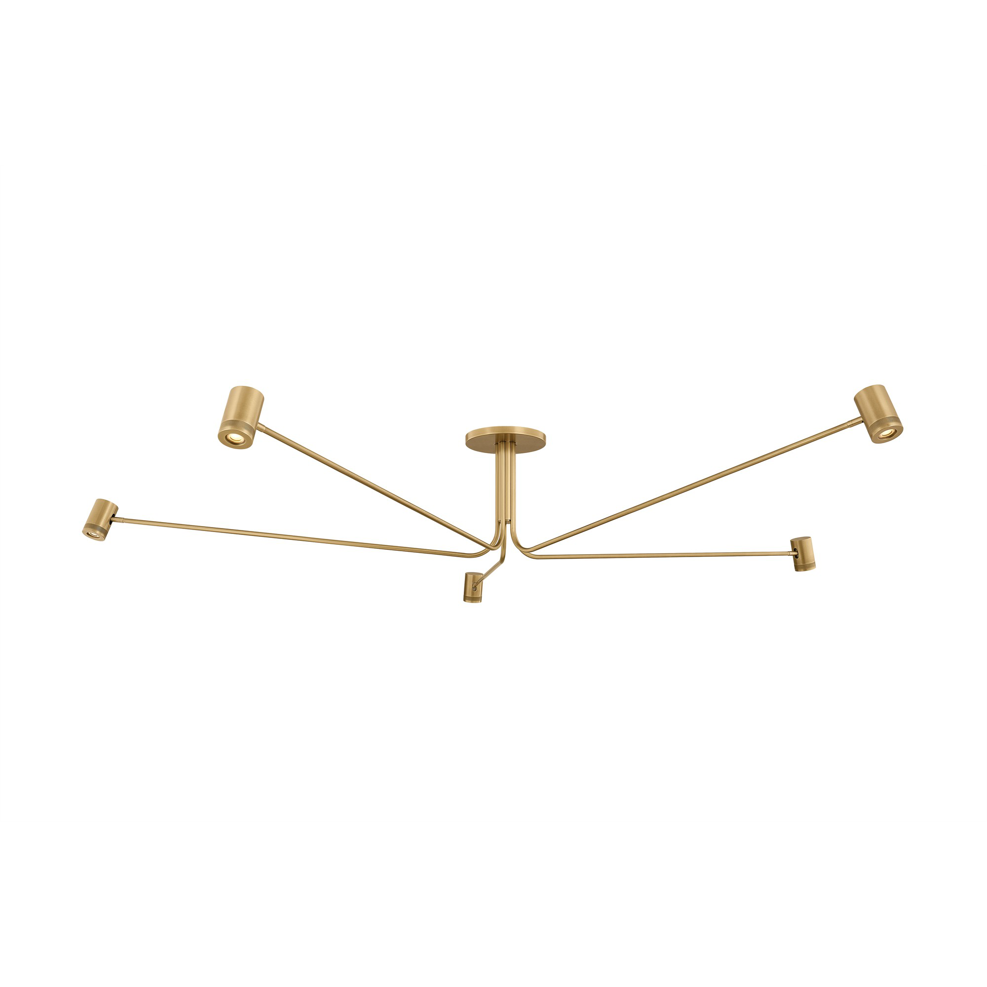 Vertex 70 Inch Semi Flush Mount,