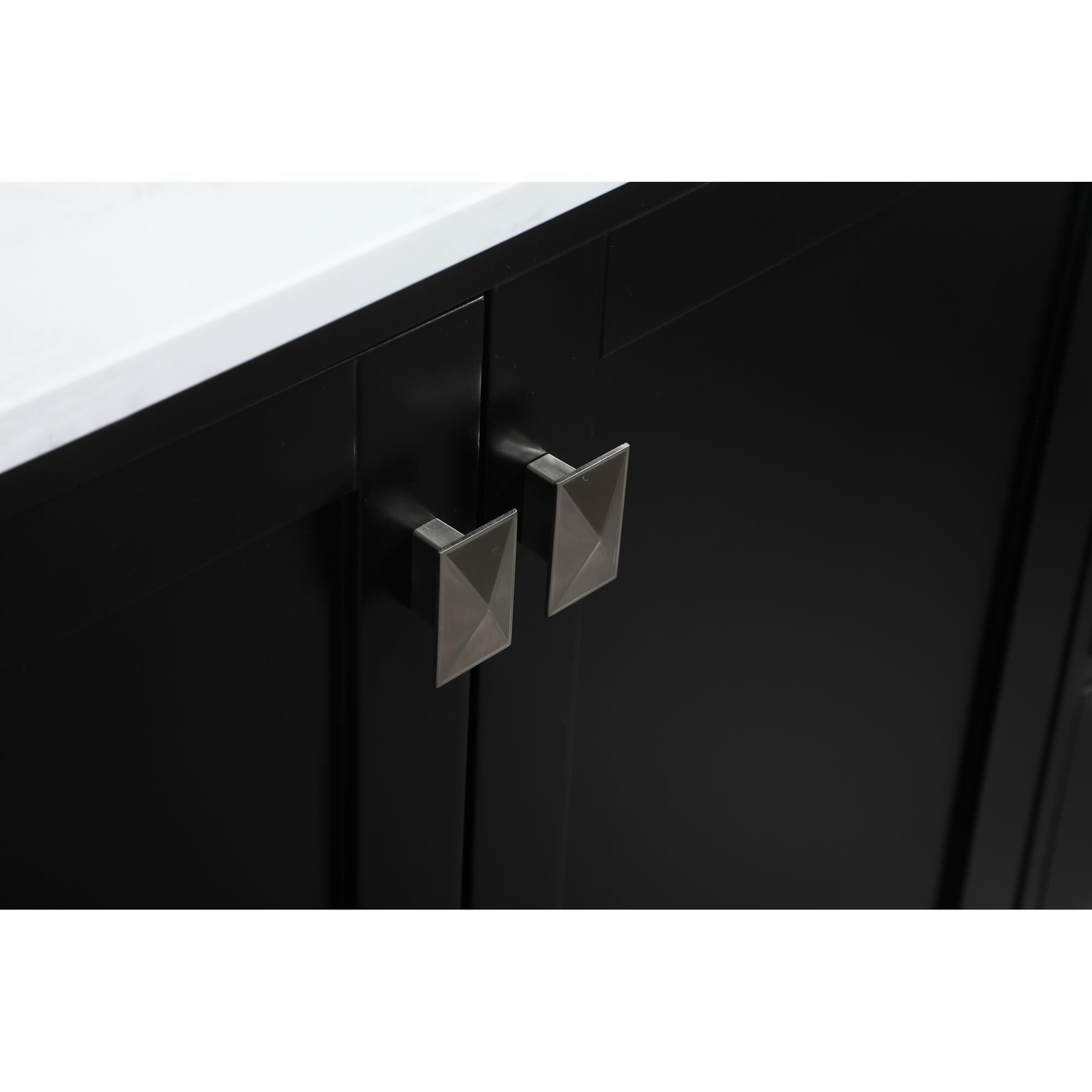 Shown in Black finish