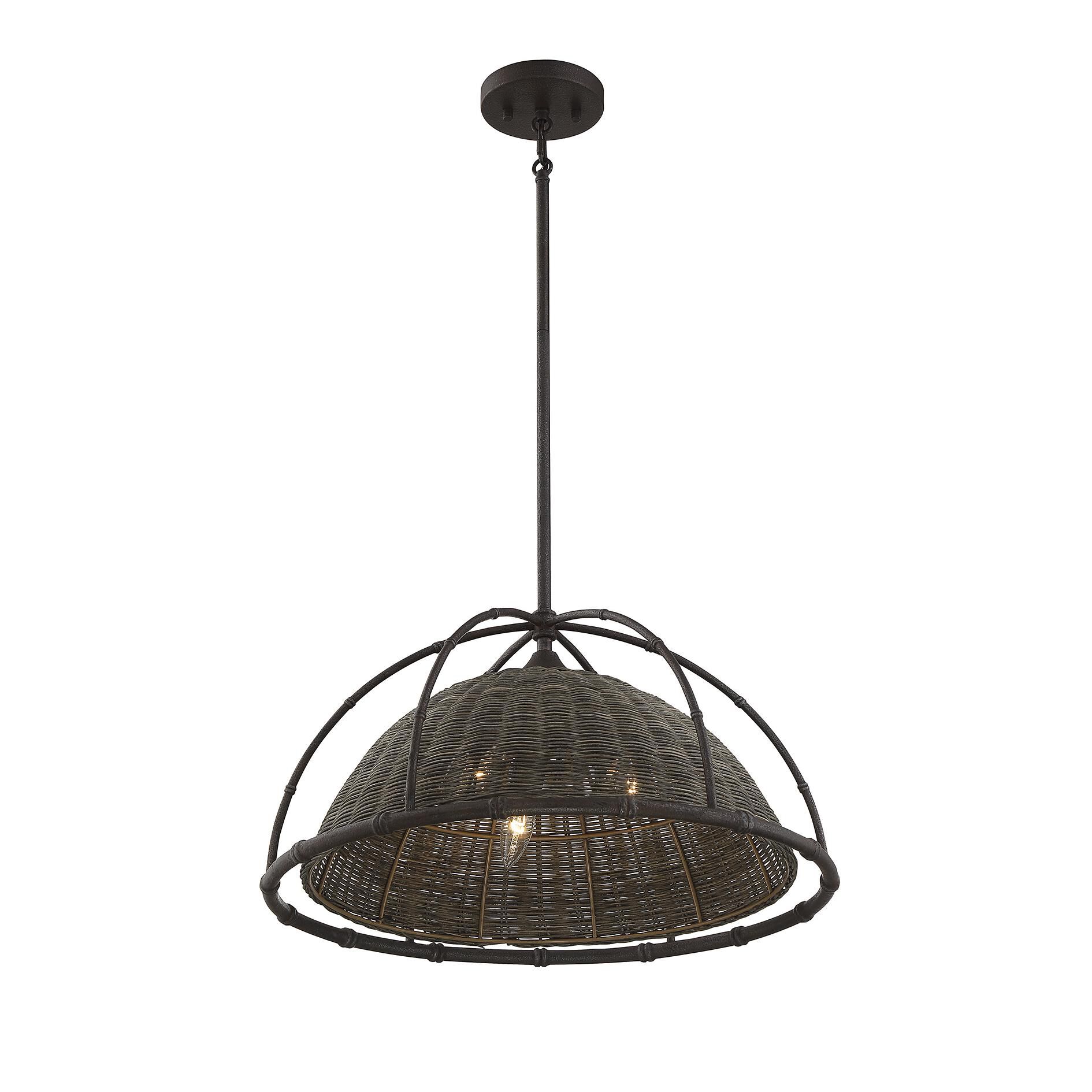 Trentino 21 Inch Large Pendant by Savoy House