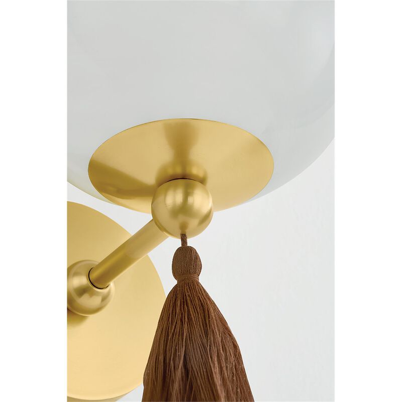Mandy Cheng Niya Small Wall Sconce by Mitzi