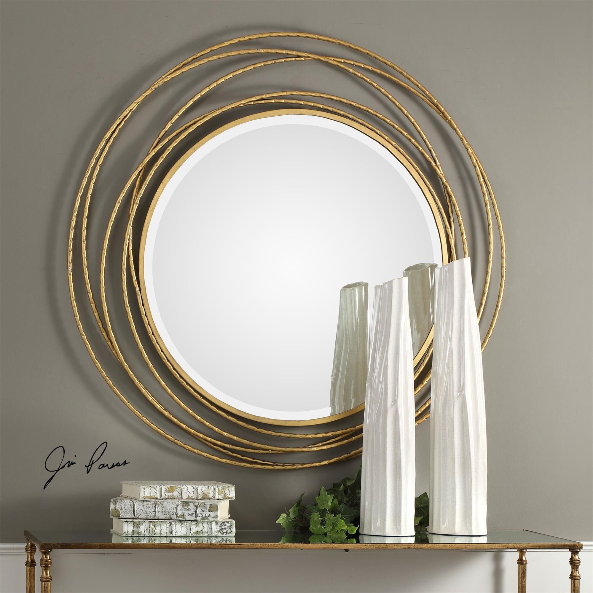 Whirlwind 39 Inch Decorative Mirror,