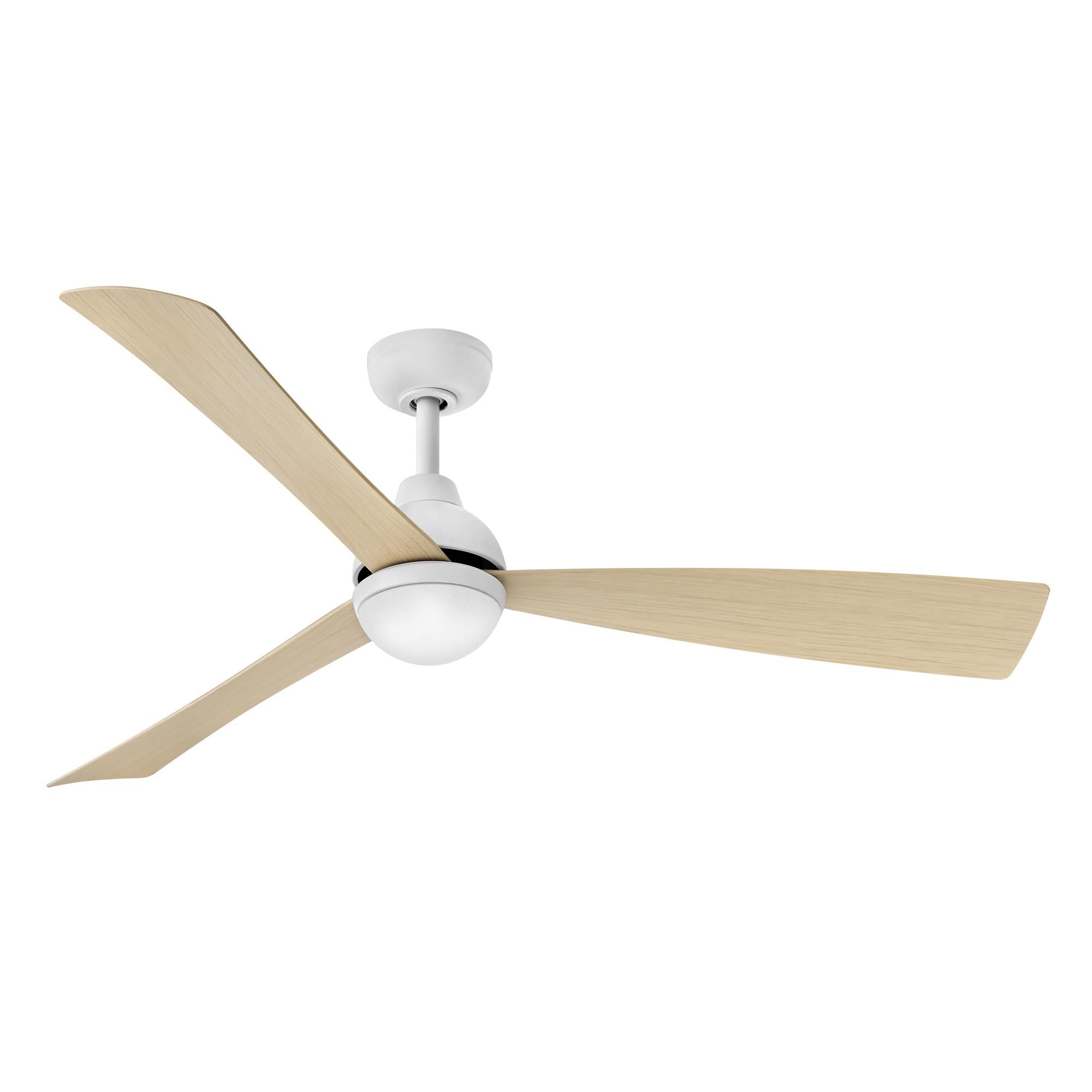 Una 56 Inch Ceiling Fan with Light Kit,