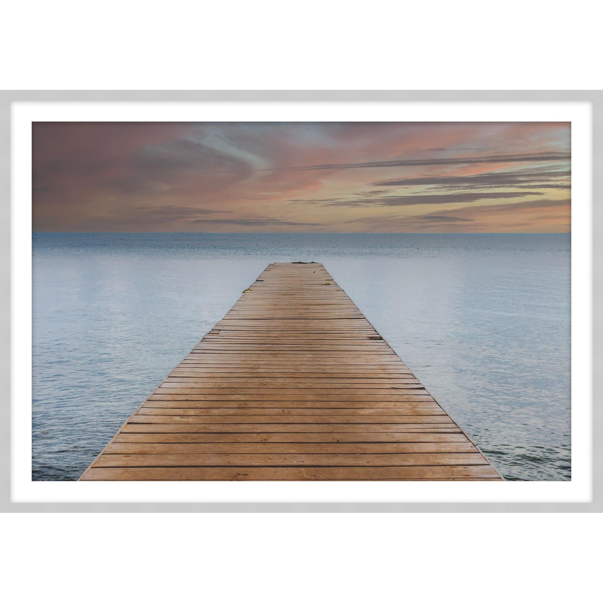 Rs Photo Shore Walk Print by LEVEL57