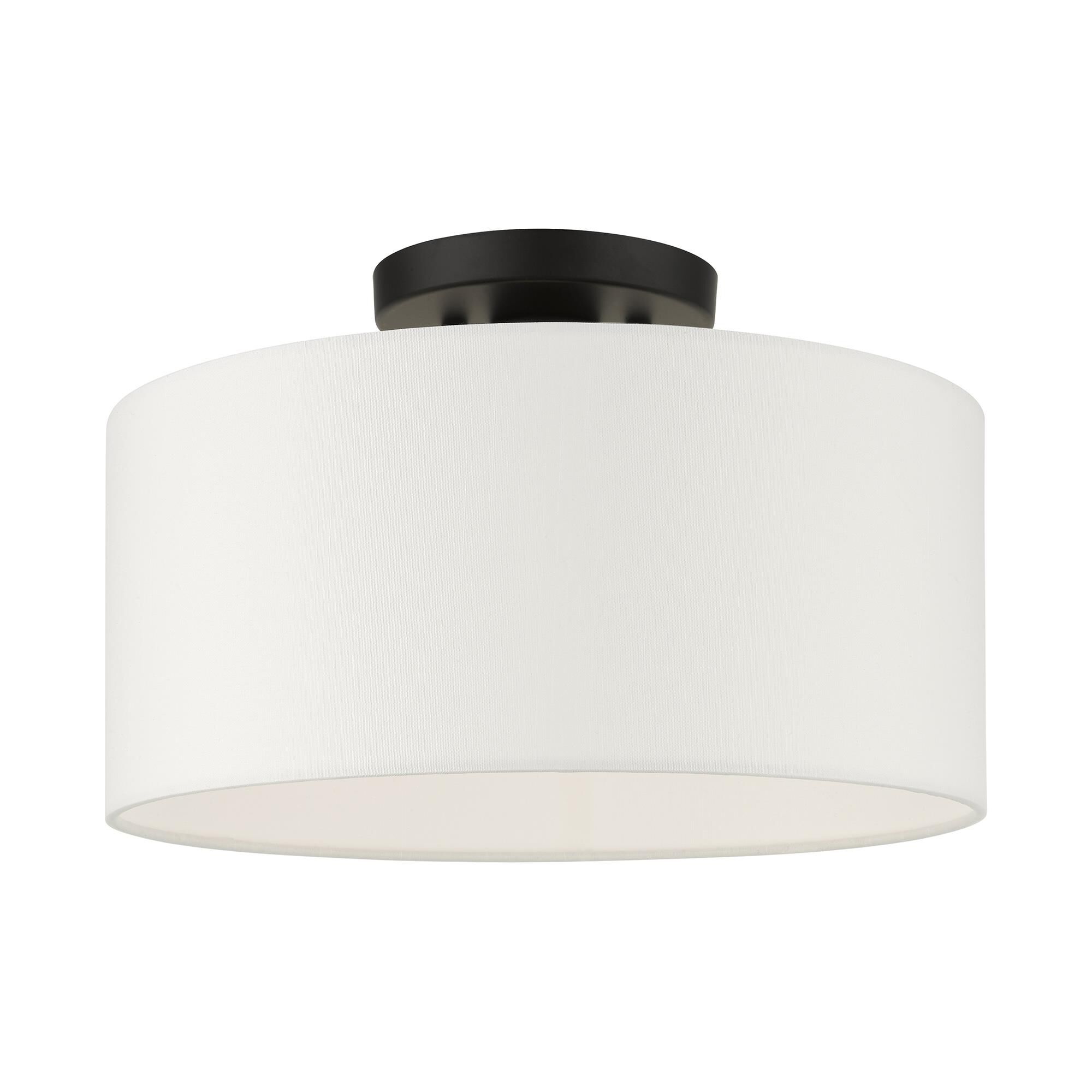 Meridian 1 Light Semi Flush Mount by Livex Lighting