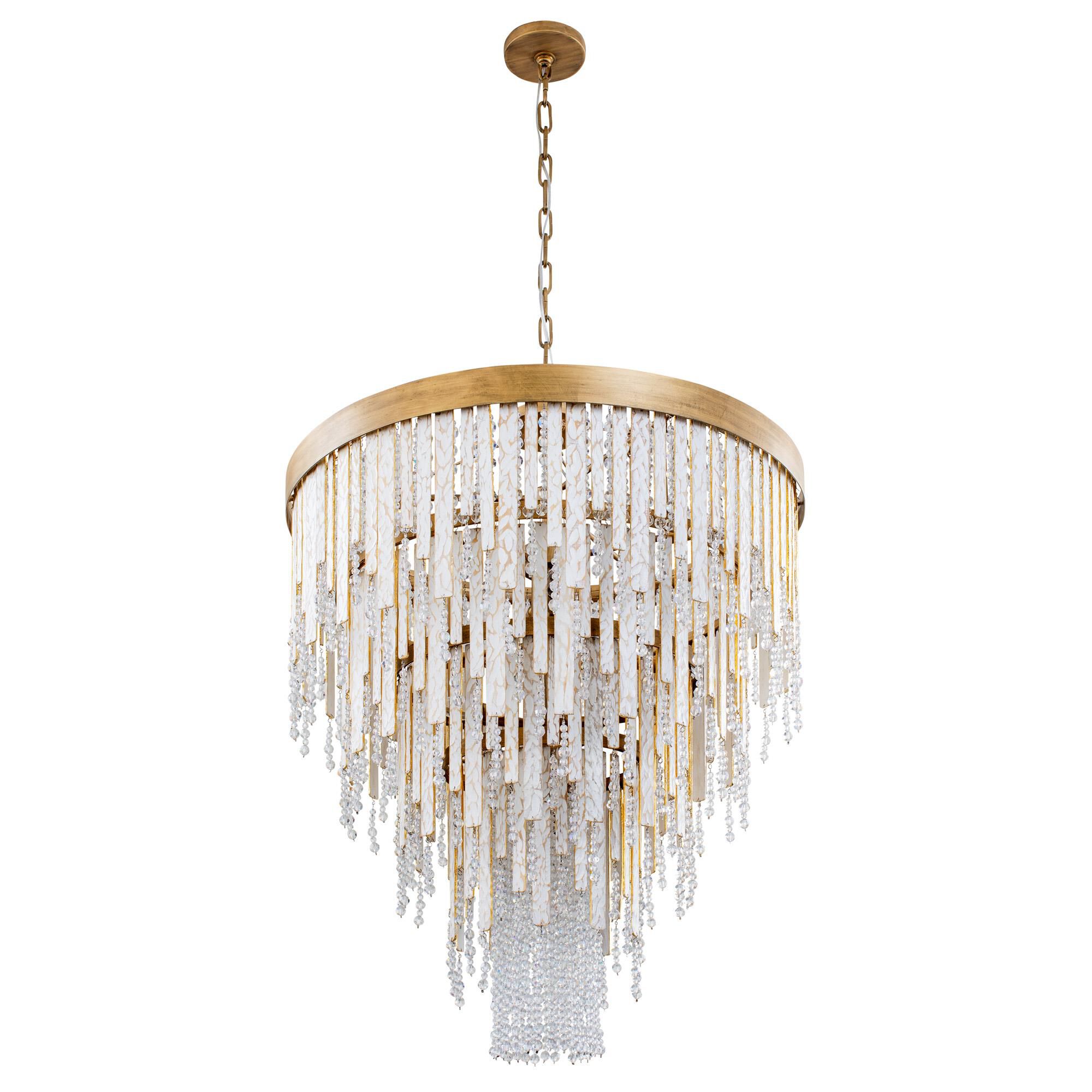 Lafayette 30 Inch 13 Light Chandelier by Varaluz