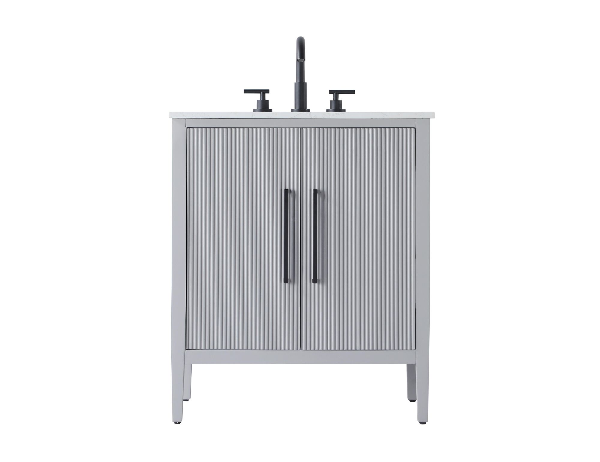 Shown in Grey finish