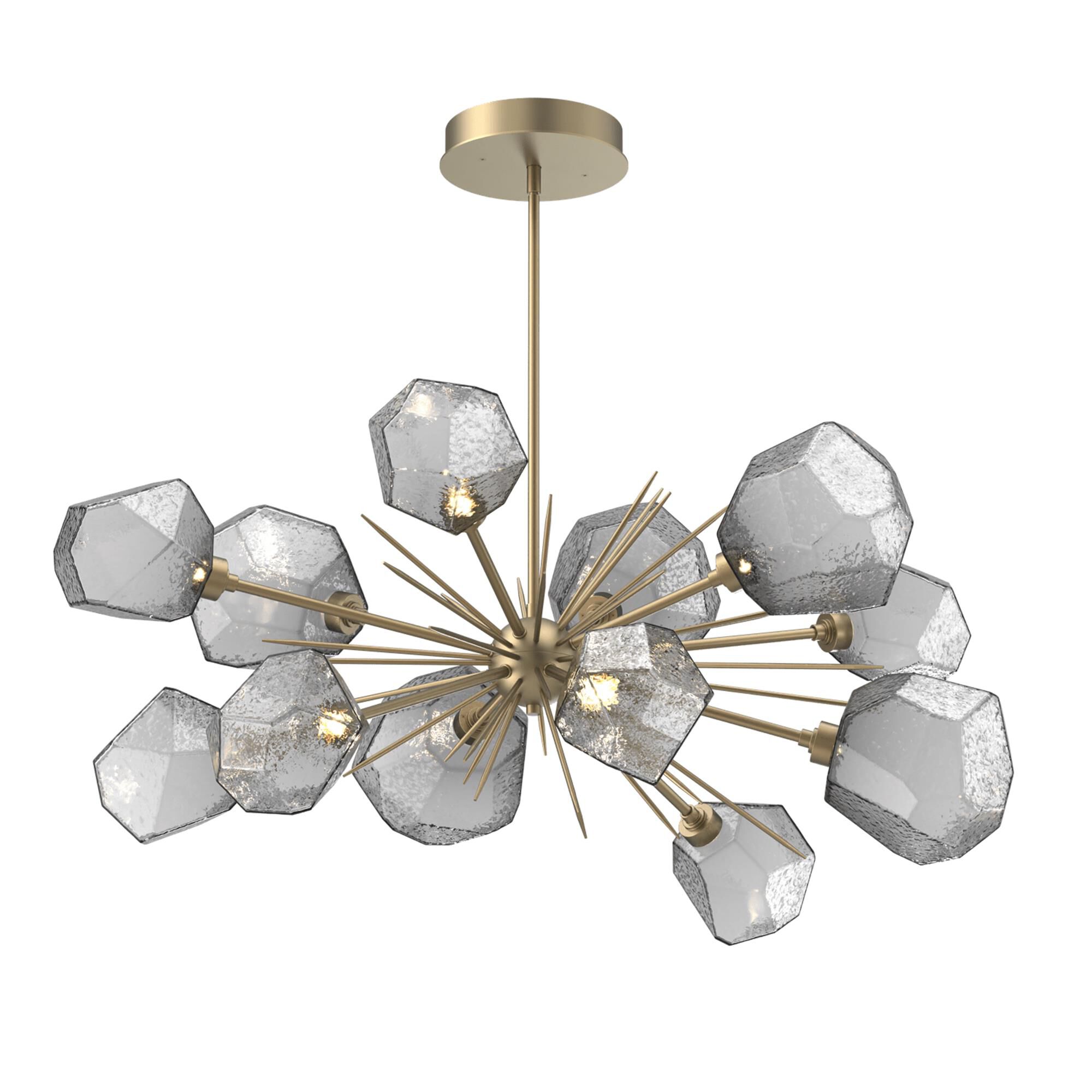 Gem 48 Inch 12 Light LED Linear Suspension Light by Hammerton Studio