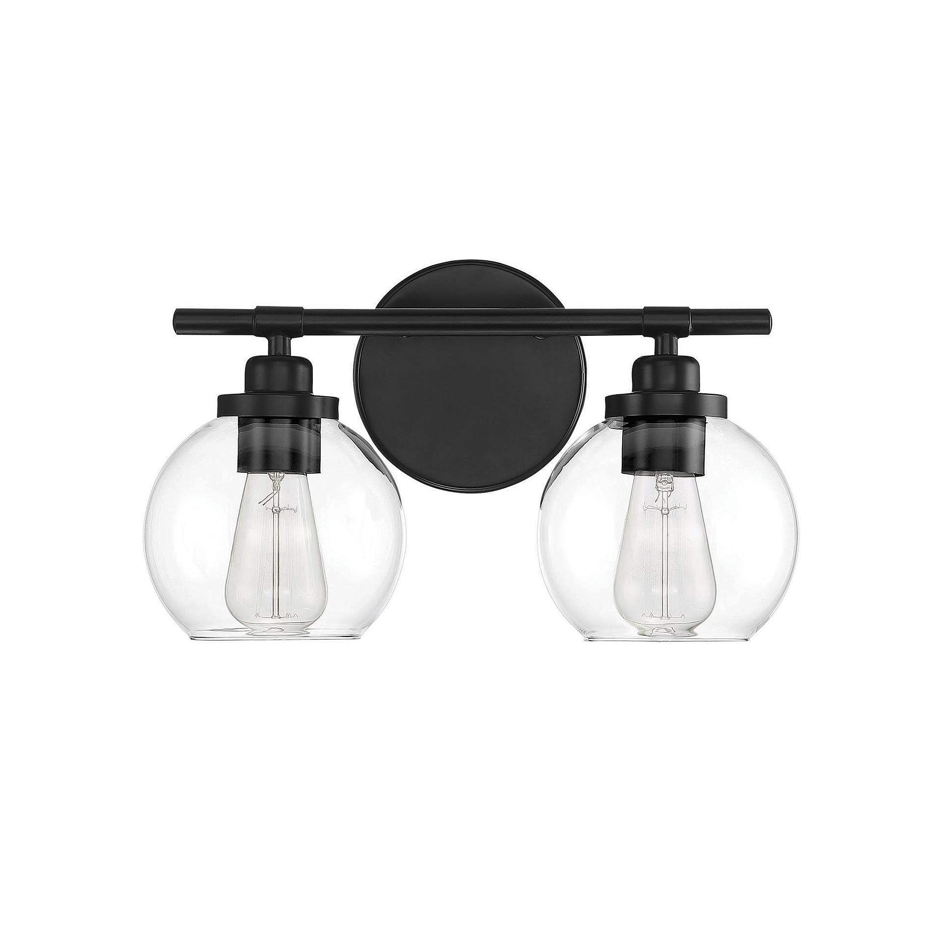 Carson 14 Inch 2 Light Bath Vanity Light by Savoy House