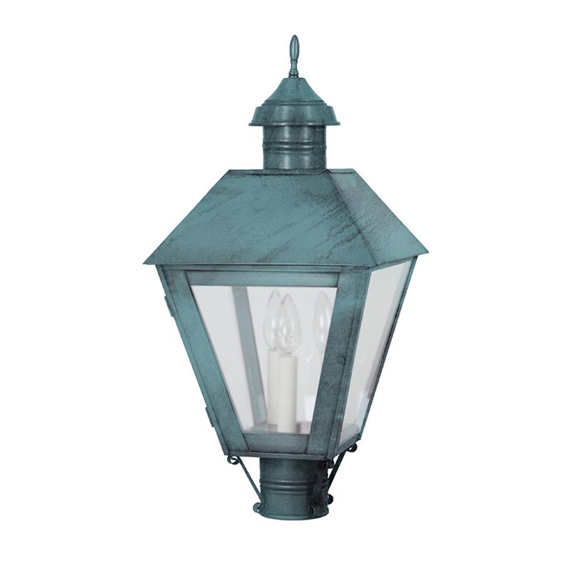 Boston 27 Inch 3 Light Outdoor Post Lamp by Northeast Lantern