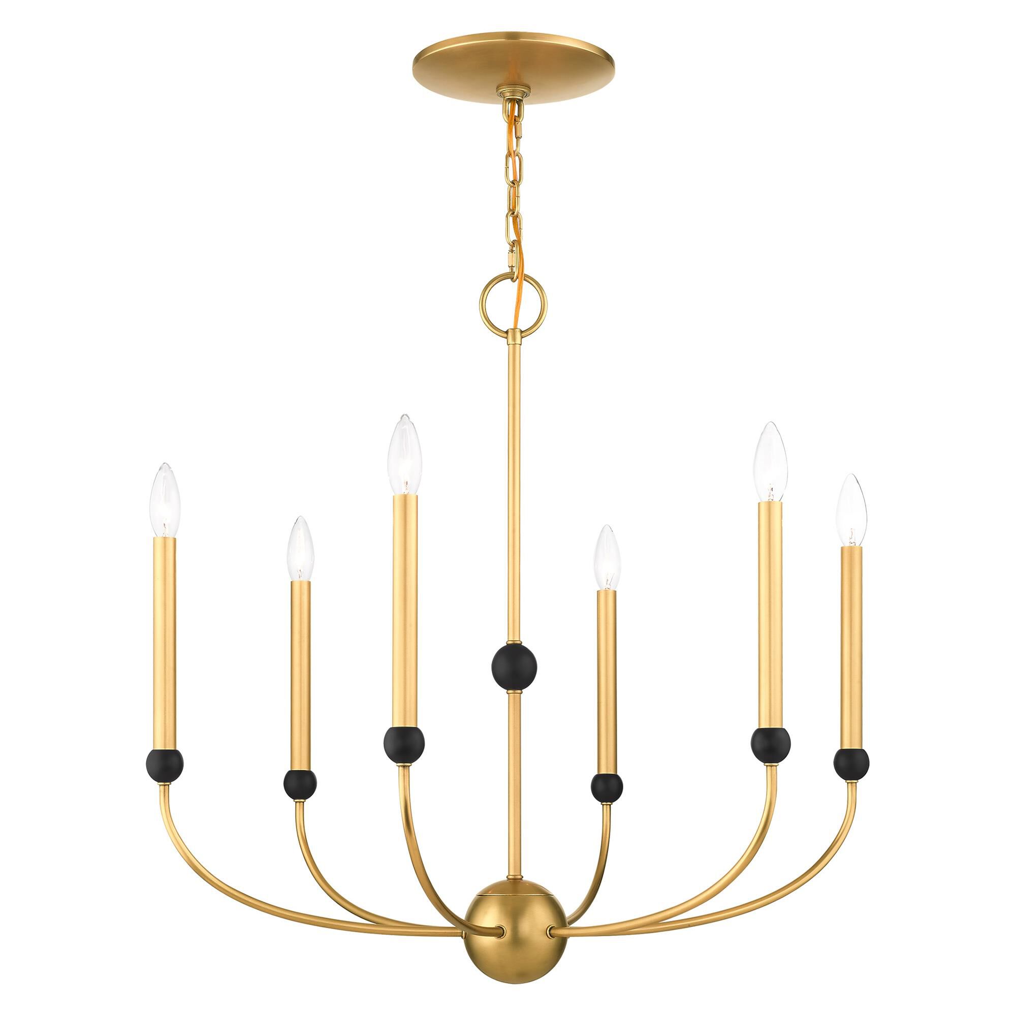 Cortlandt 6 Light Chandelier by Livex Lighting
