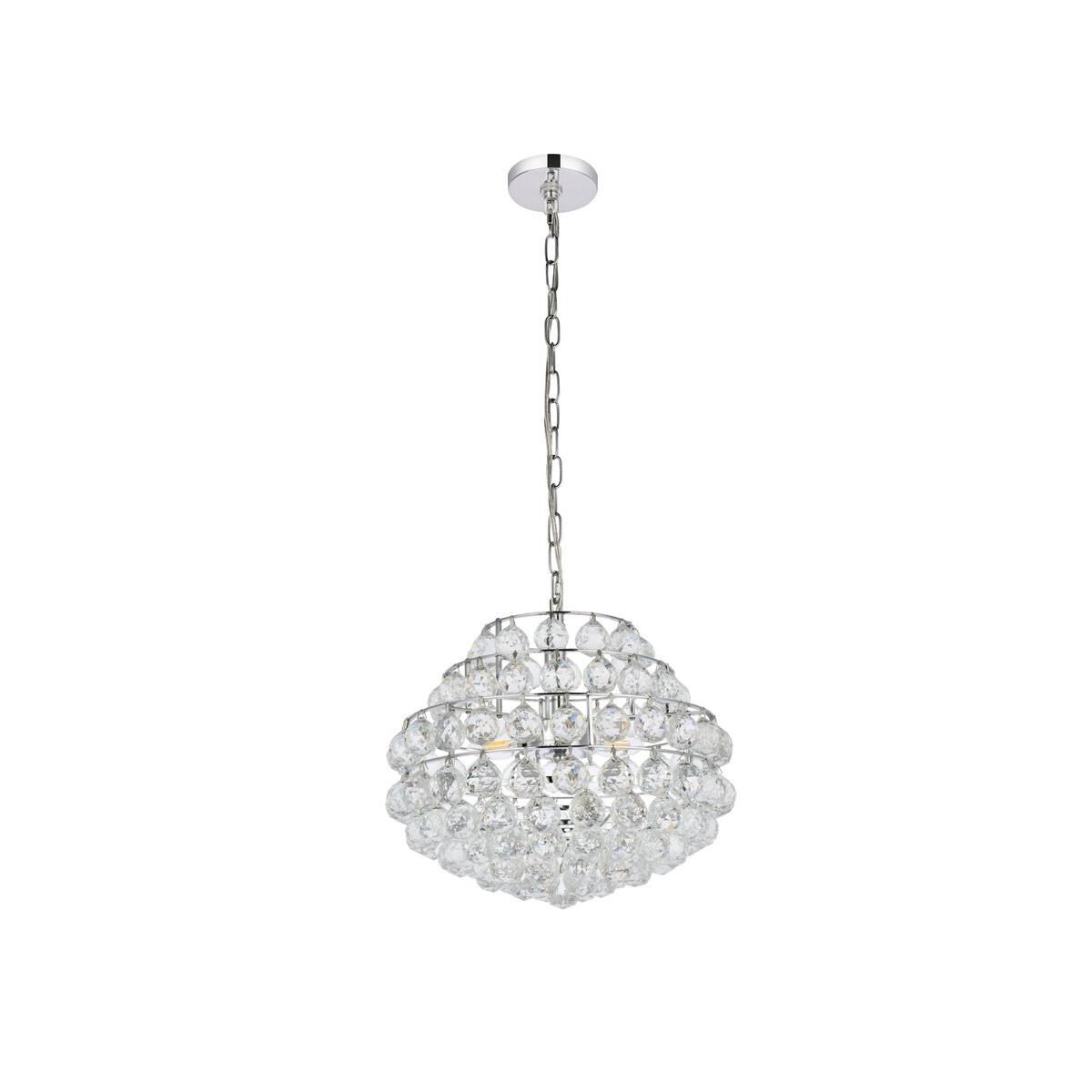Savannah 16 Inch Large Pendant by Elegant Lighting