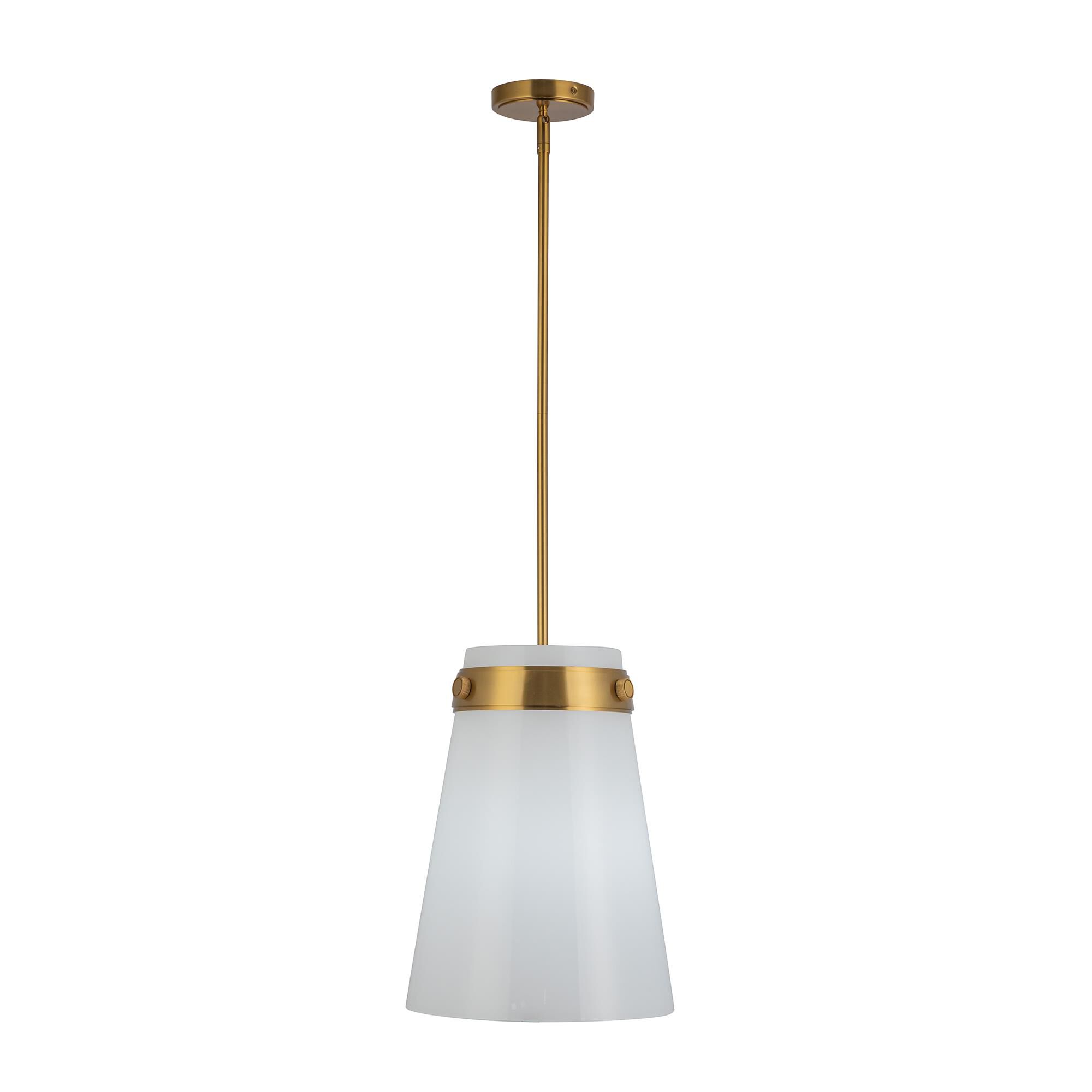Shown in Brushed Brass finish