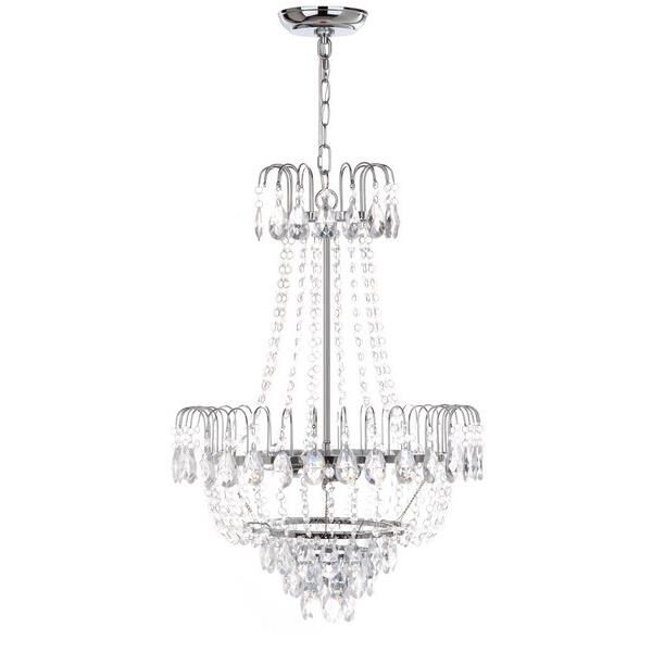 Sonja 18 Inch 3 Light Mini Chandelier by Safavieh