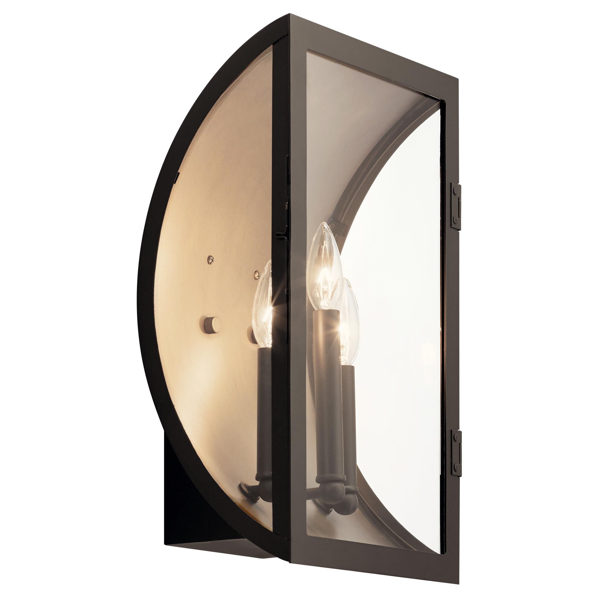 Narelle 17 Inch Tall 3 Light Outdoor Wall Light by Kichler Lighting