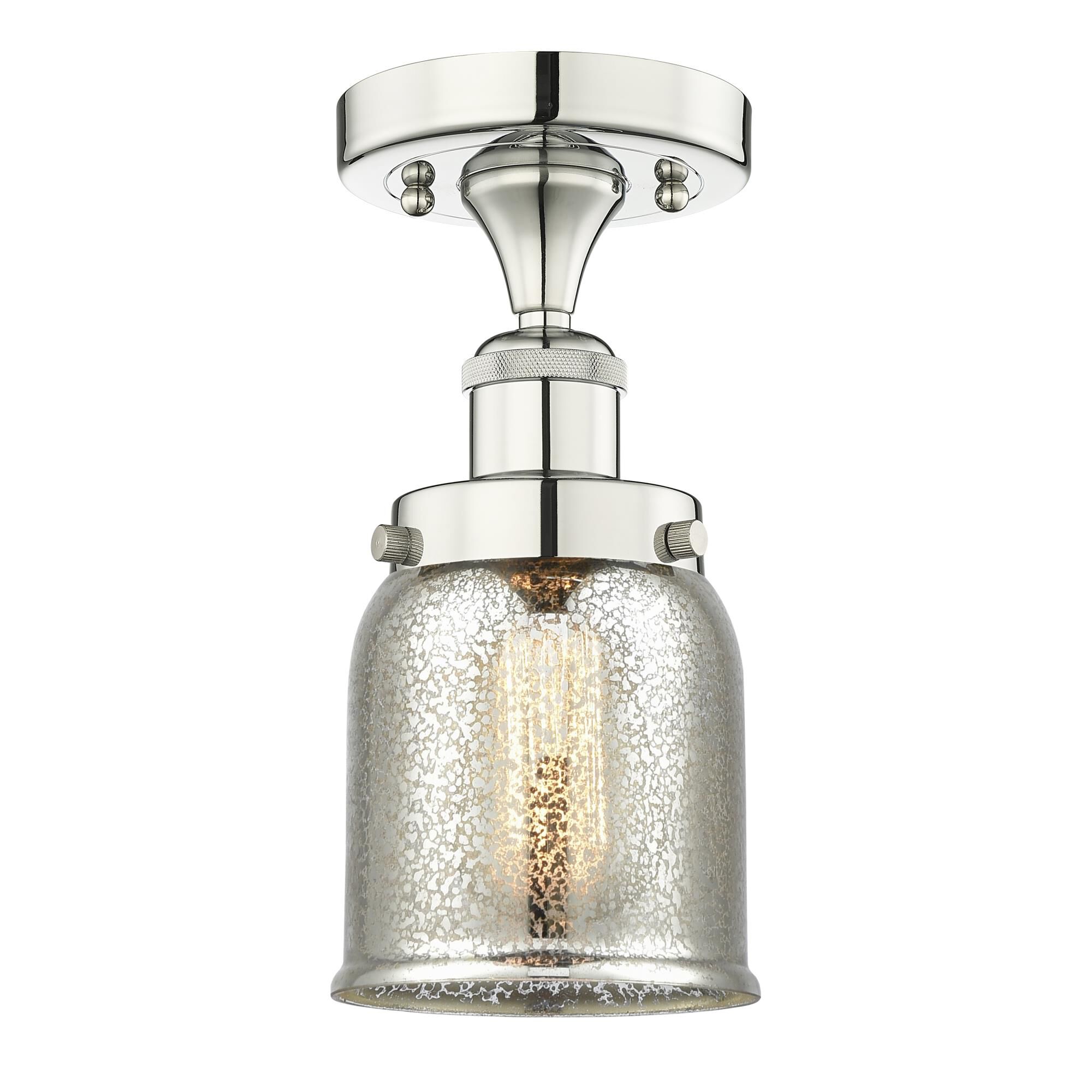 Bruno Marashlian Bell 6 Inch 1 Light Semi Flush Mount by Innovations Lighting