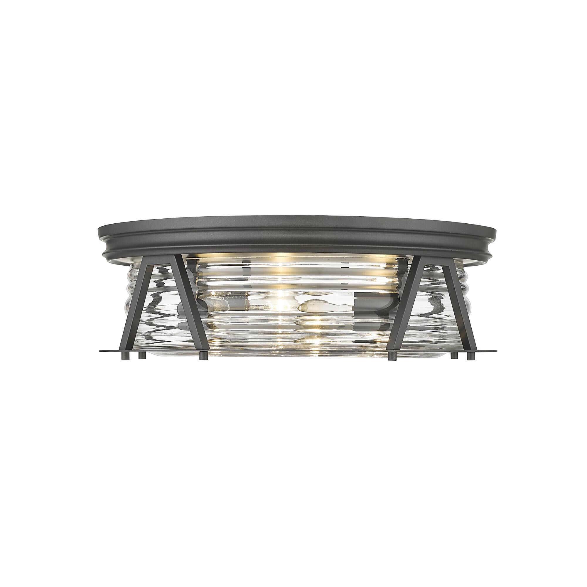 Cape Harbor 20 Inch 4 Light Flush Mount by Z-Lite