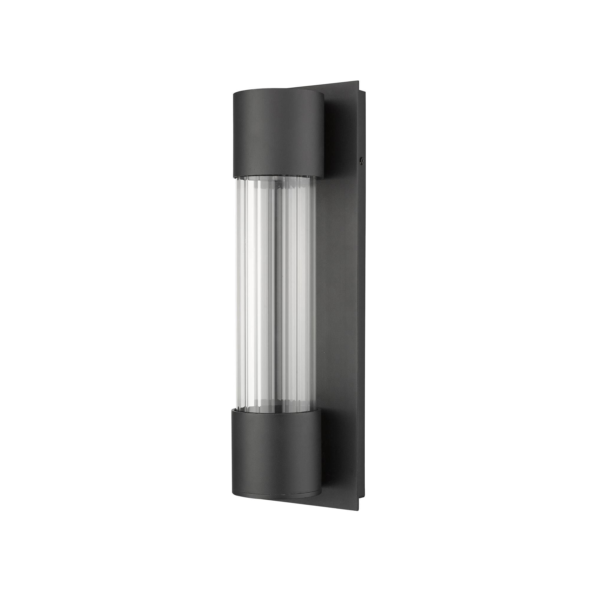 Z-Lite Striate 17 Inch Tall LED Outdoor Wall Light
