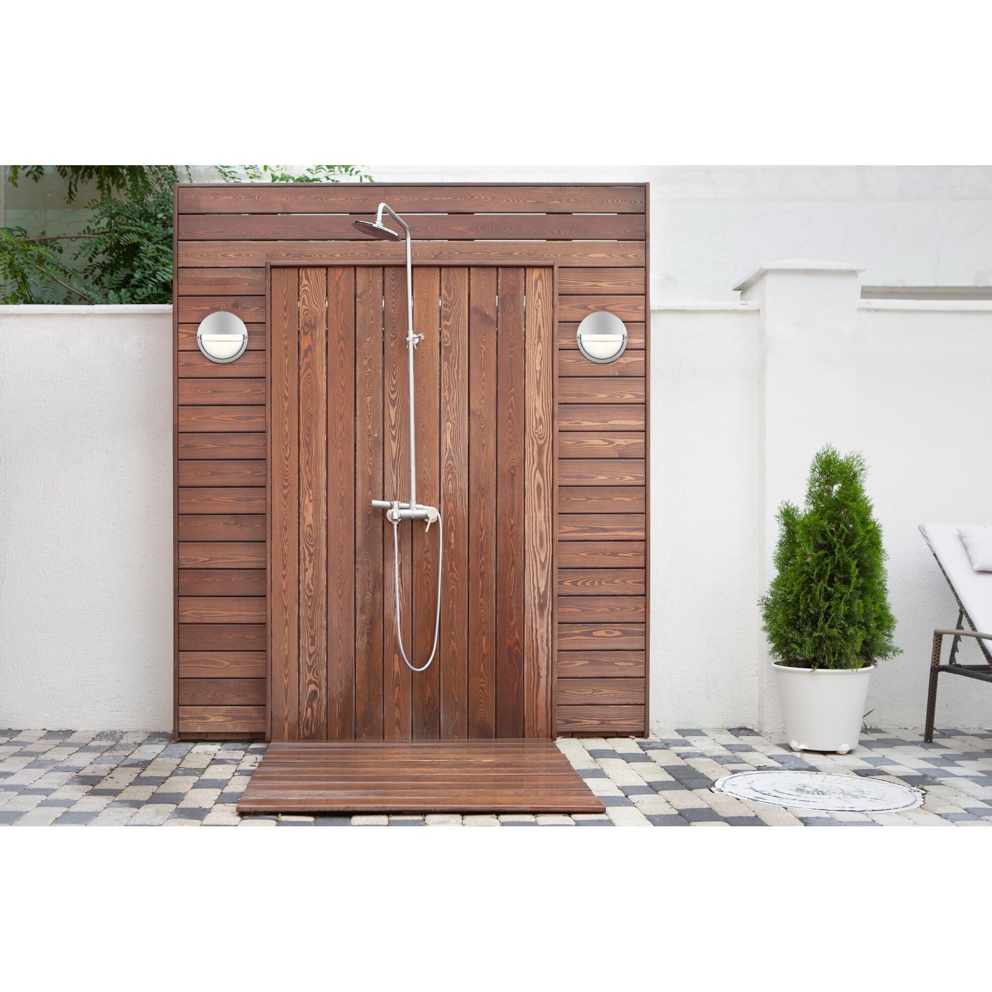 Shown in Satin finish and Opal glass