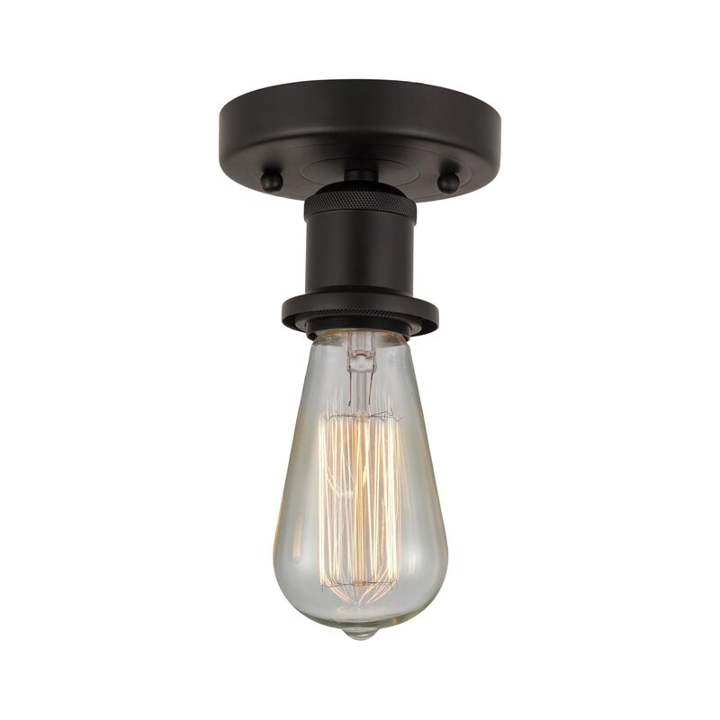 Bruno Marashlian Bare Bulb 2 Inch 1 Light Semi Flush Mount by Innovations Lighting