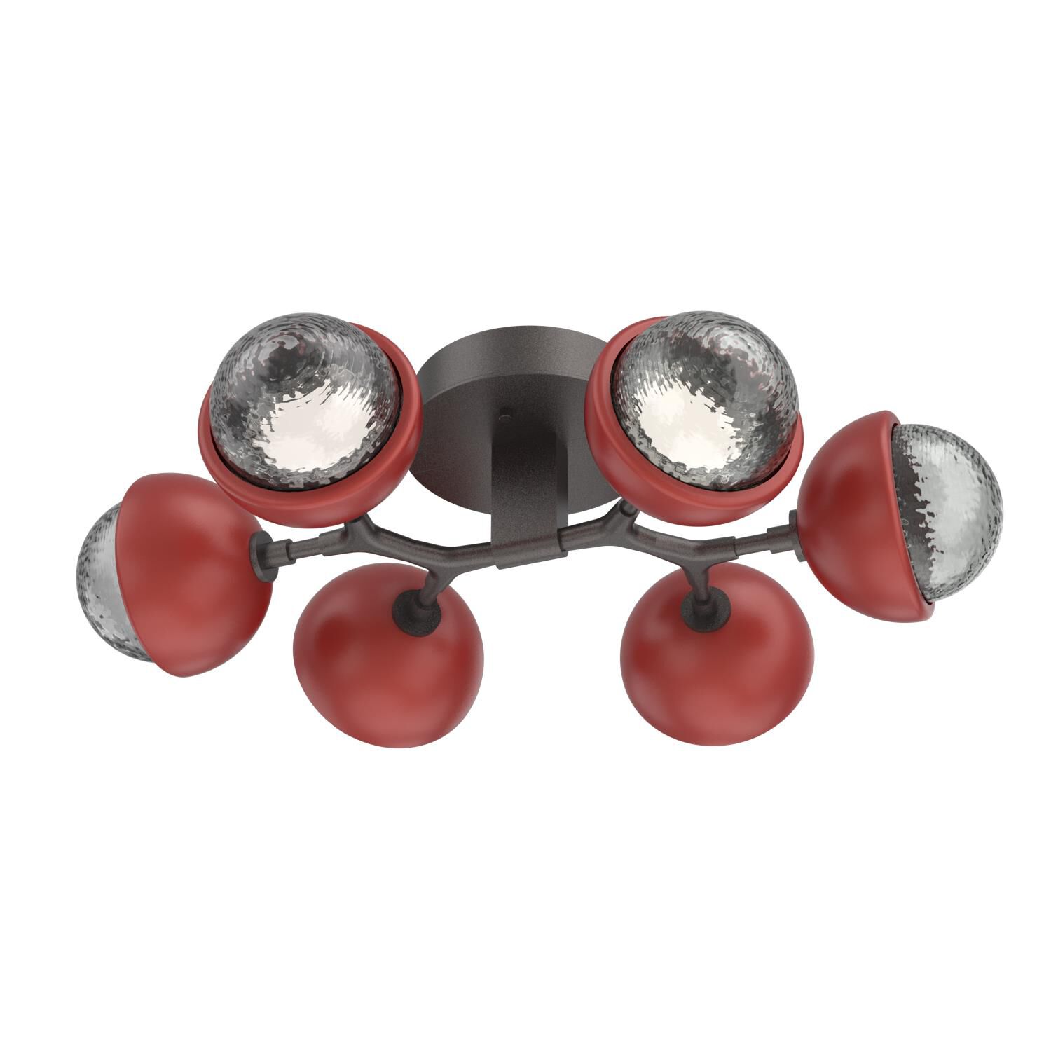Levi Wilson Cabochon 27 Inch Flush Mount by Hammerton Studio