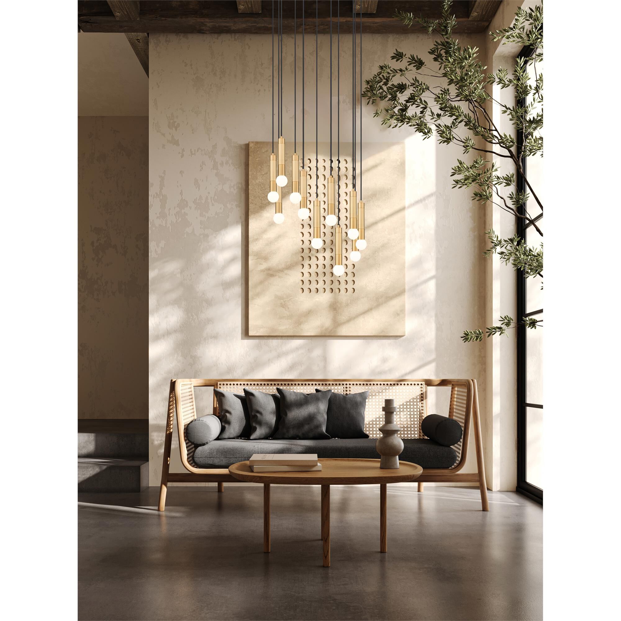 Stari 24 Inch Multi Light Pendant by Z Lite