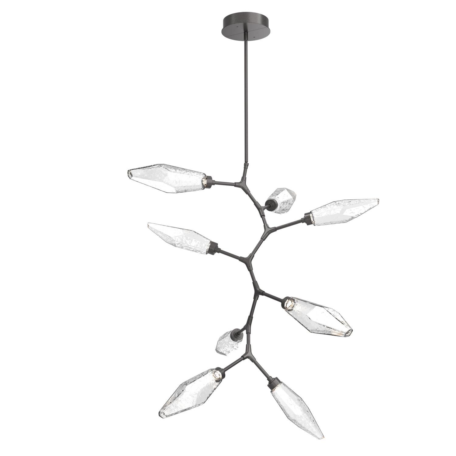 Rock Crystal Multi Light Pendant by Hammerton Studio