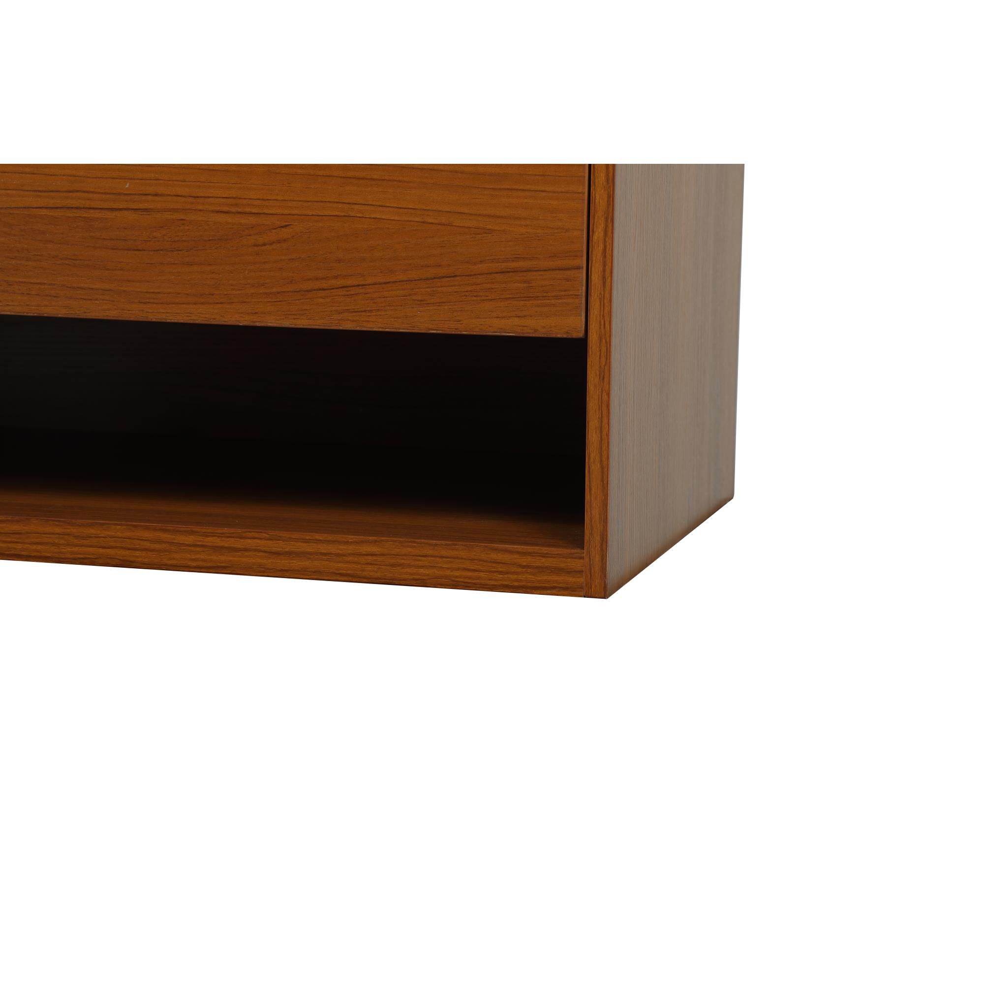Shown in Teak finish