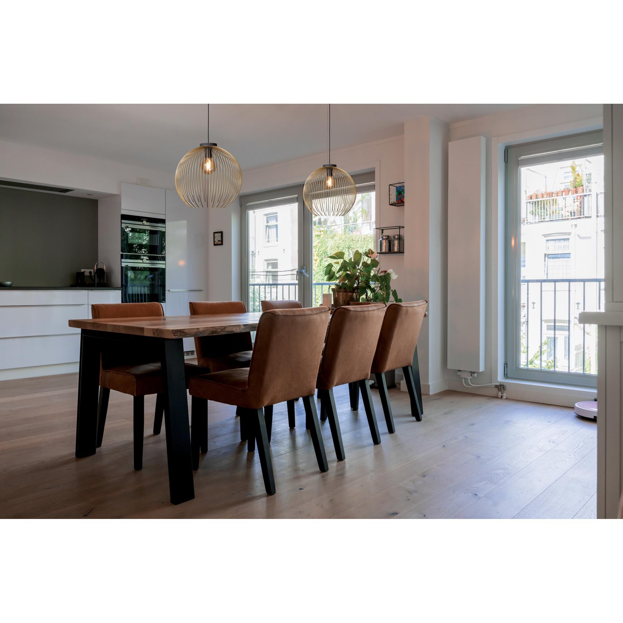 Shown in Gold and Black finish