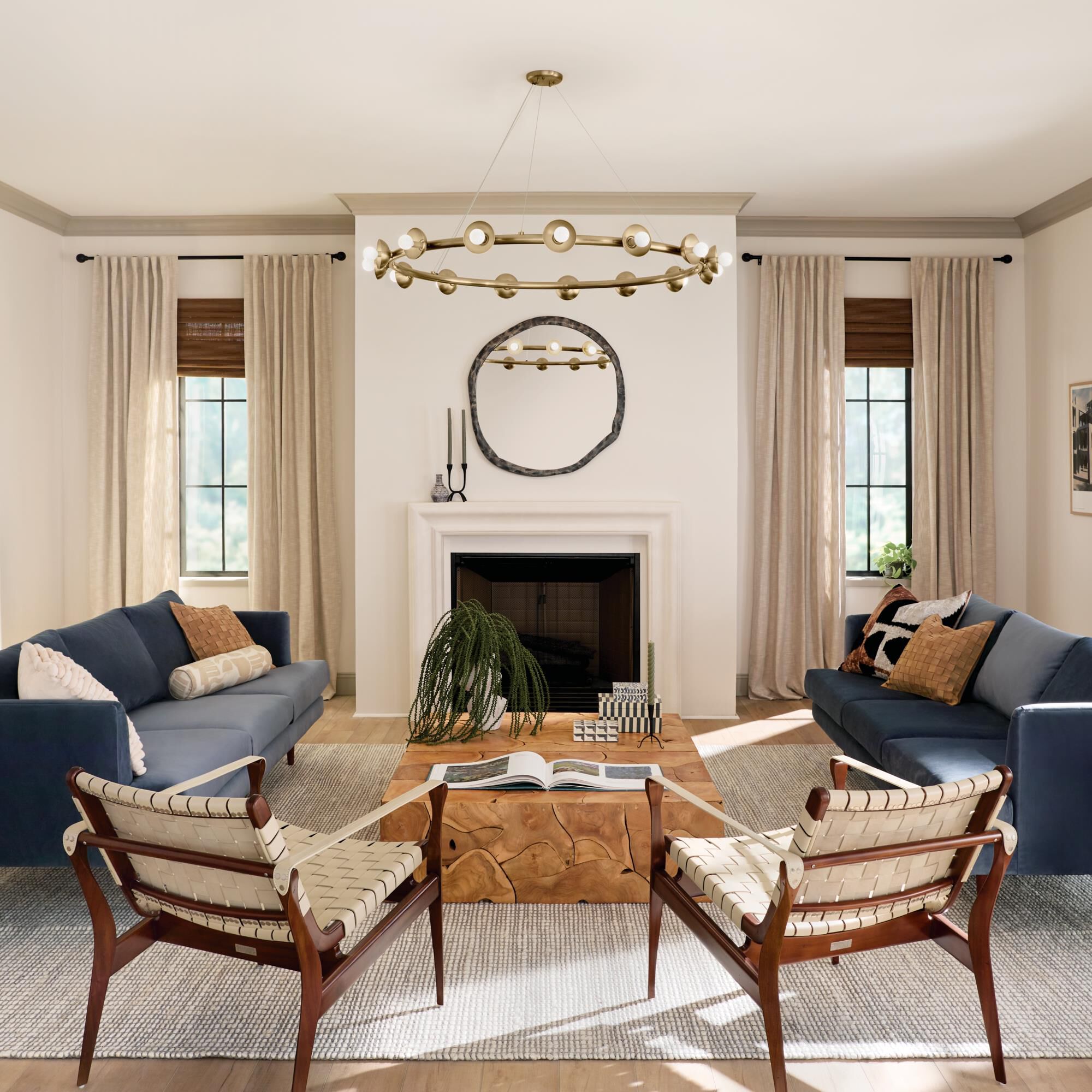 Shown in Champagne Bronze finish