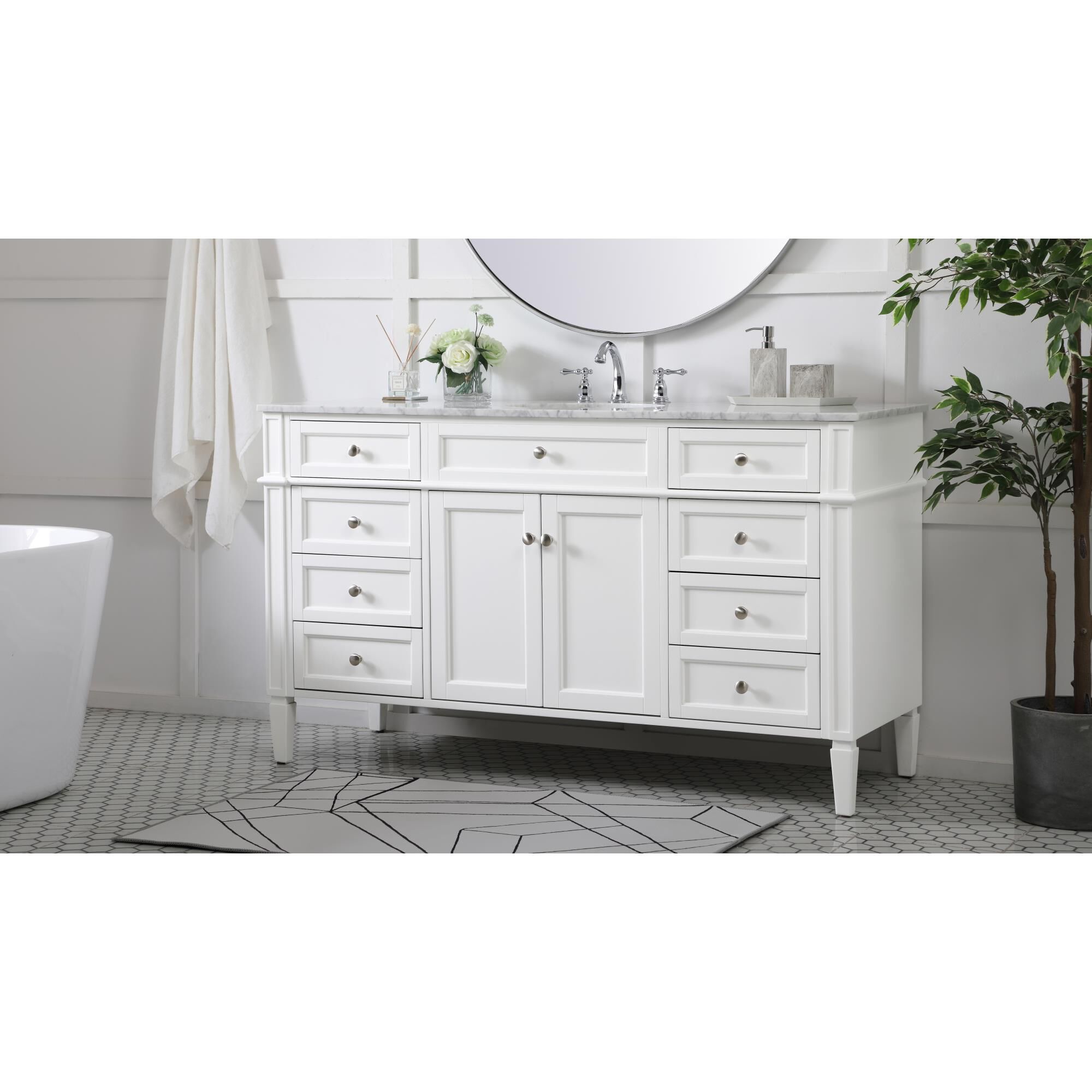 Park Avenue Bath Vanity by Elegant Decor