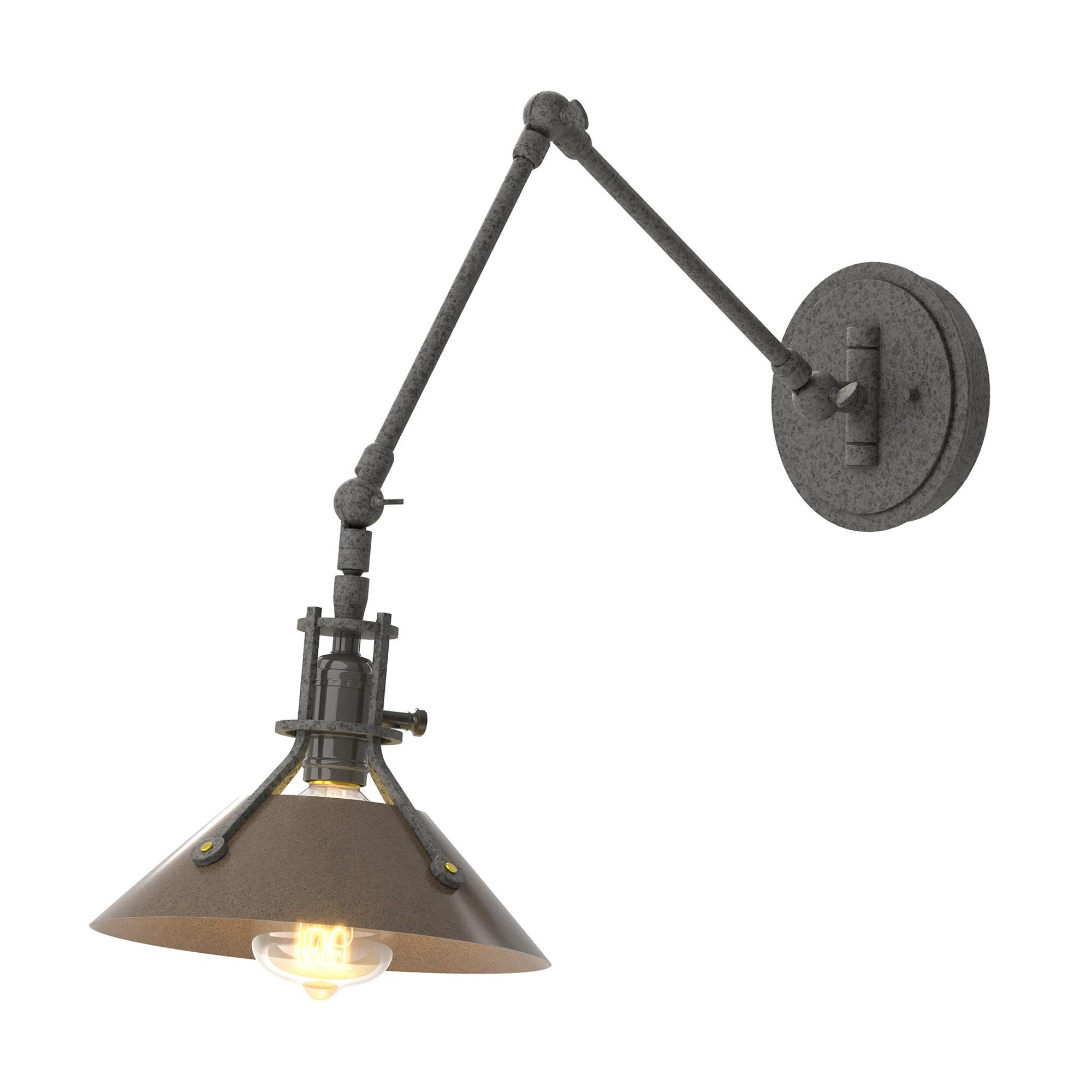 Shown in Black finish and Bronze accent