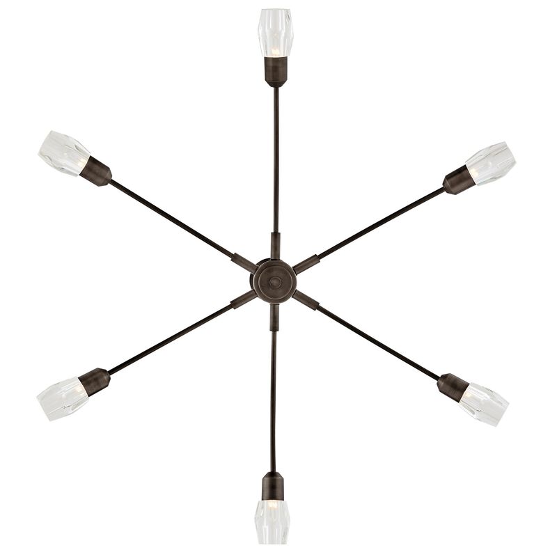 Atera 45 Inch 6 Light LED Chandelier by Fredrick Ramond