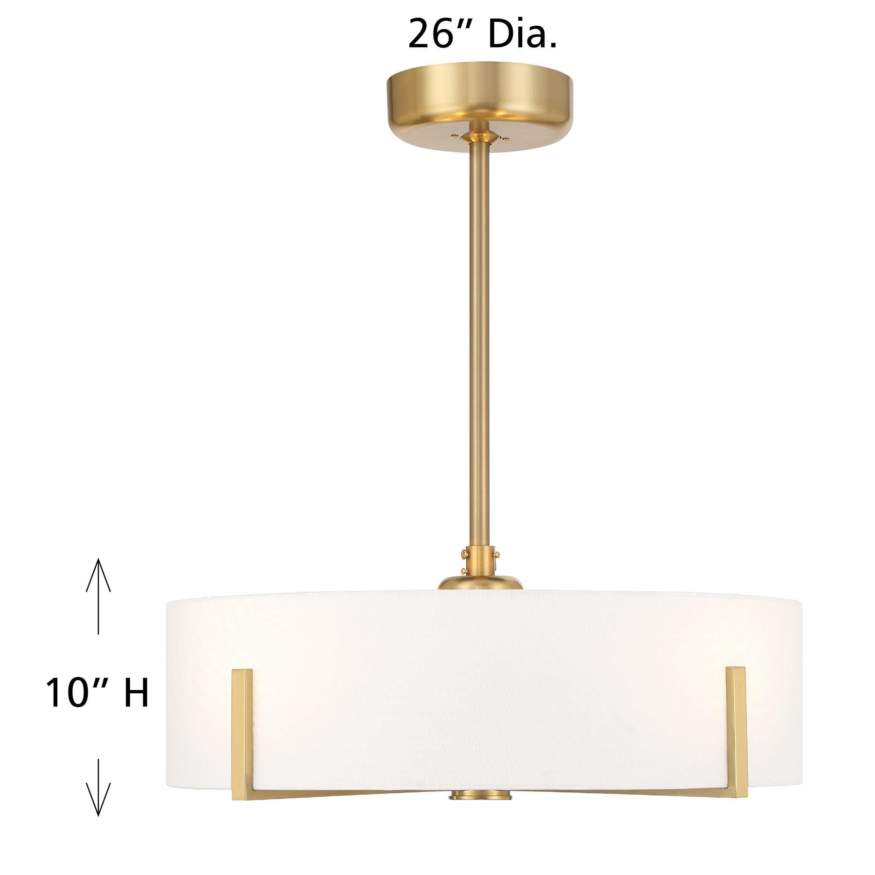 Mansell 14 Inch Chandelier Ceiling Fan with Light Kit by Savoy House