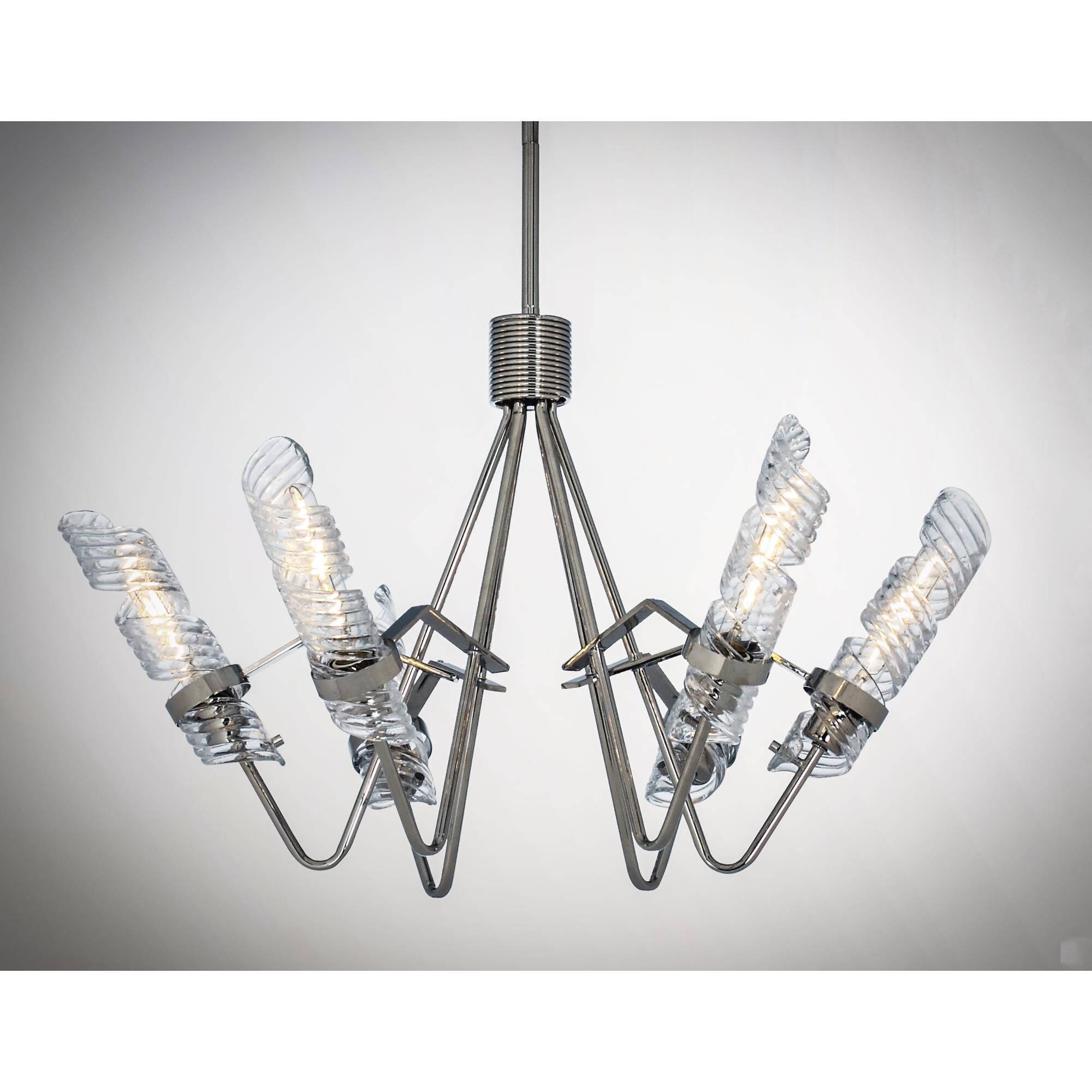 Milano 31 Inch 6 Light Chandelier by Maxim Lighting