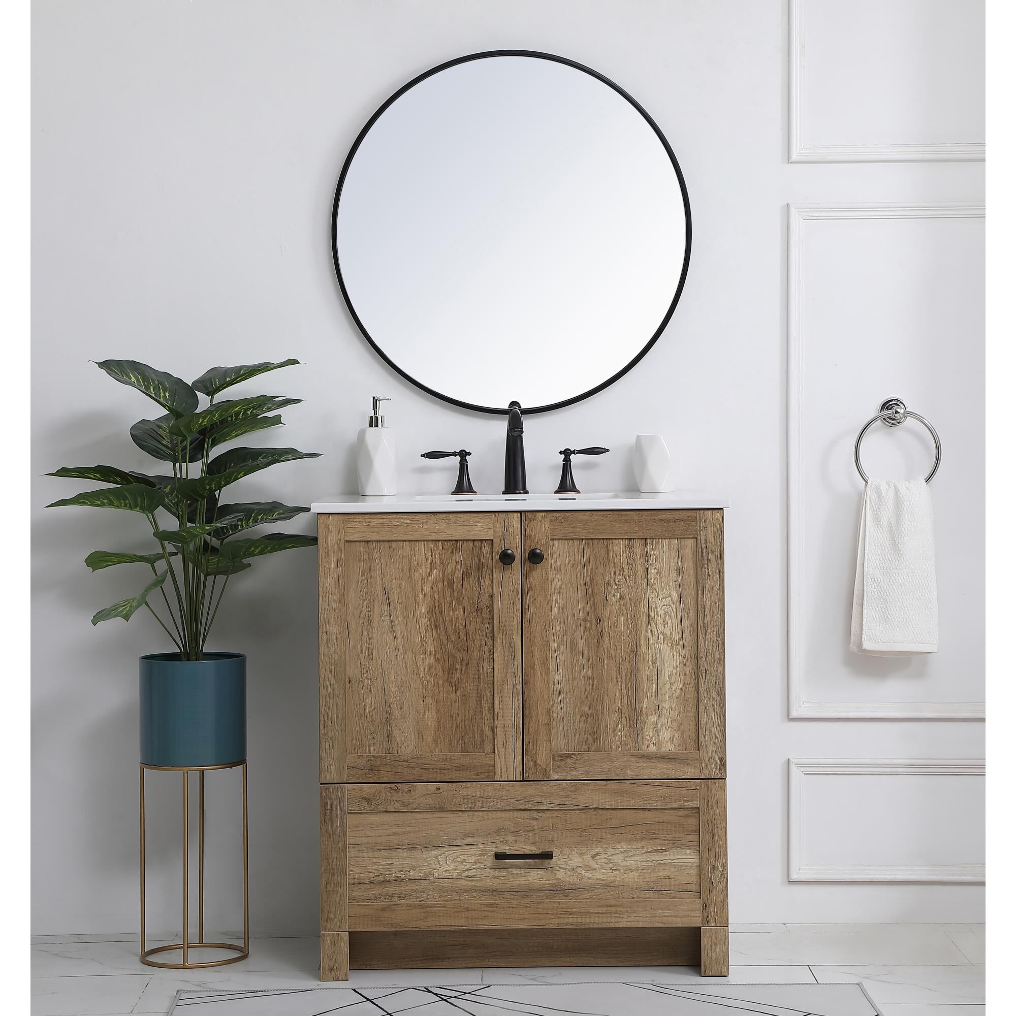 Soma 30 Inch Bath Vanity by Elegant Decor