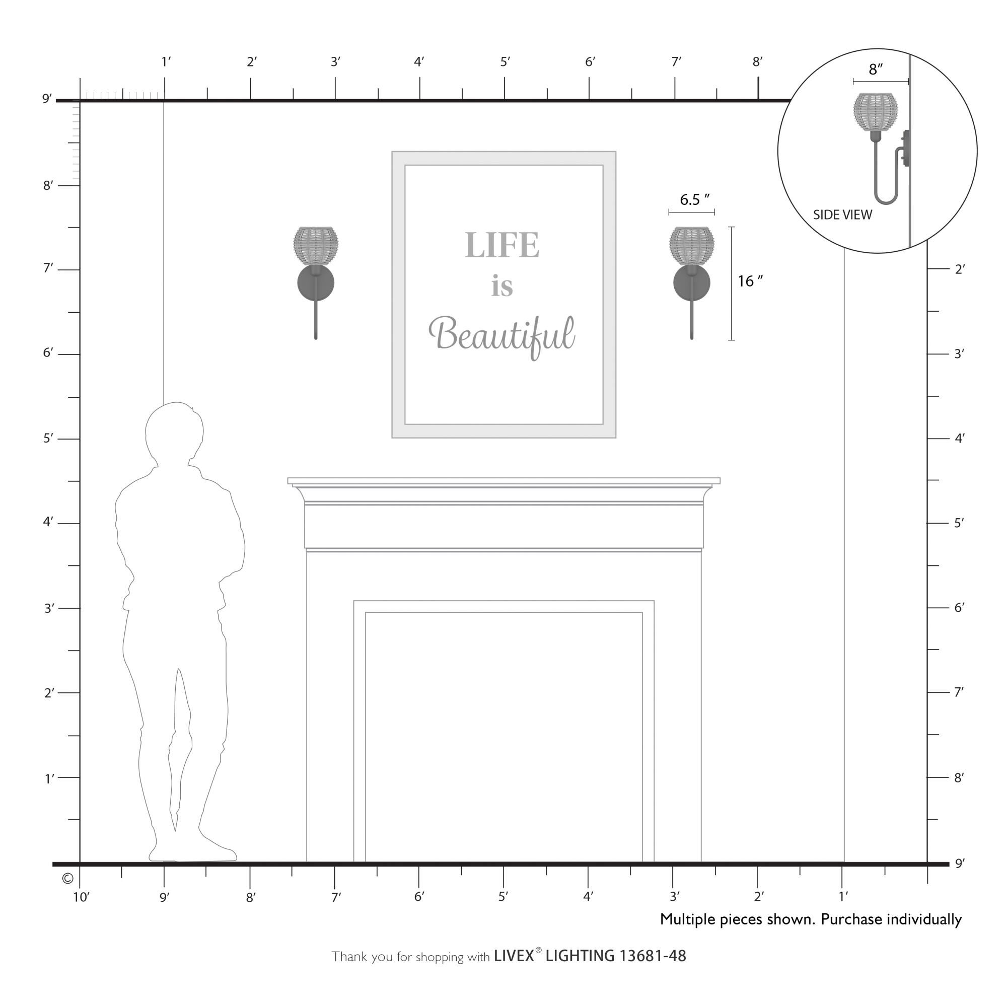 Summervine Wall Sconce by Livex Lighting