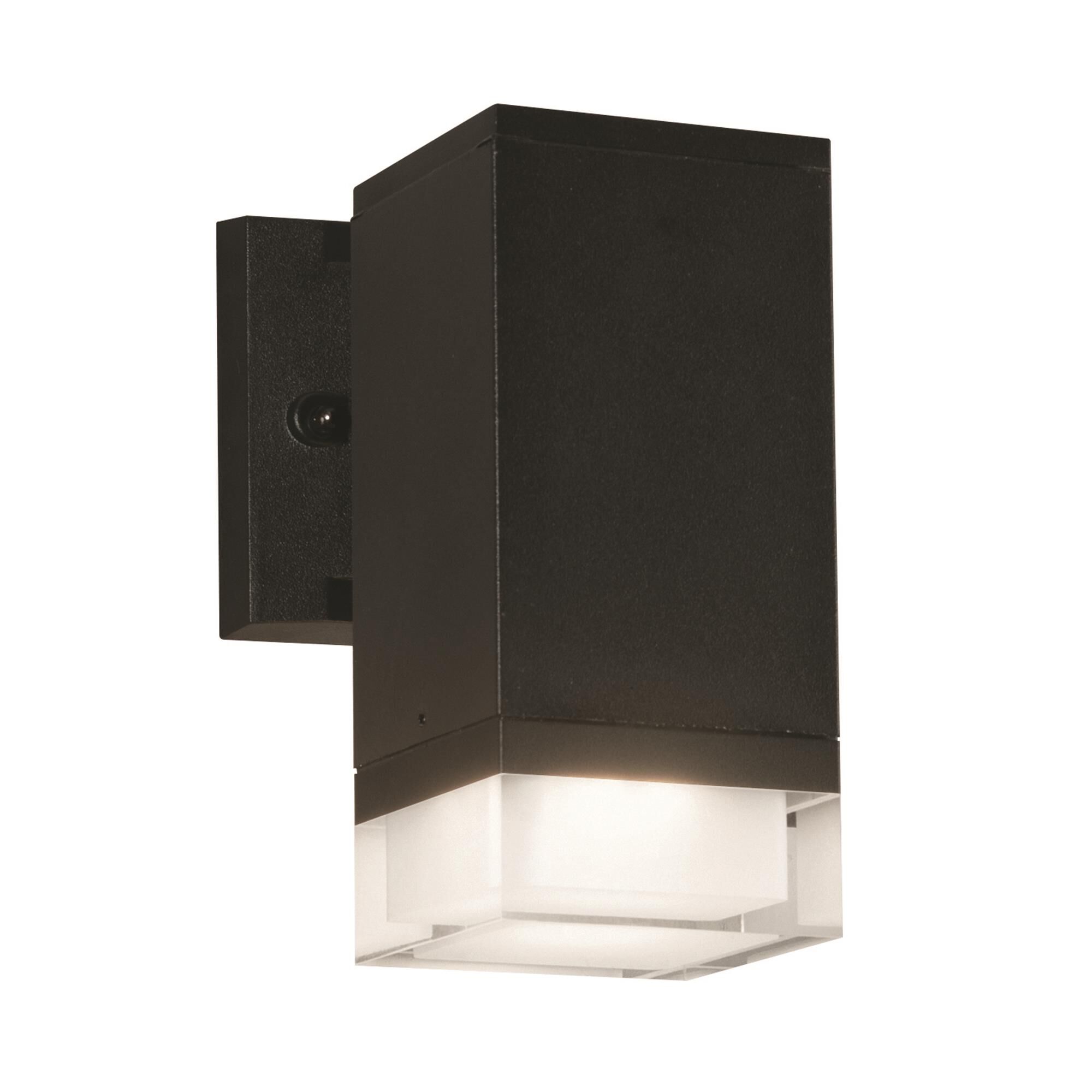 Shown in Black finish and Frosted Acrylic shade