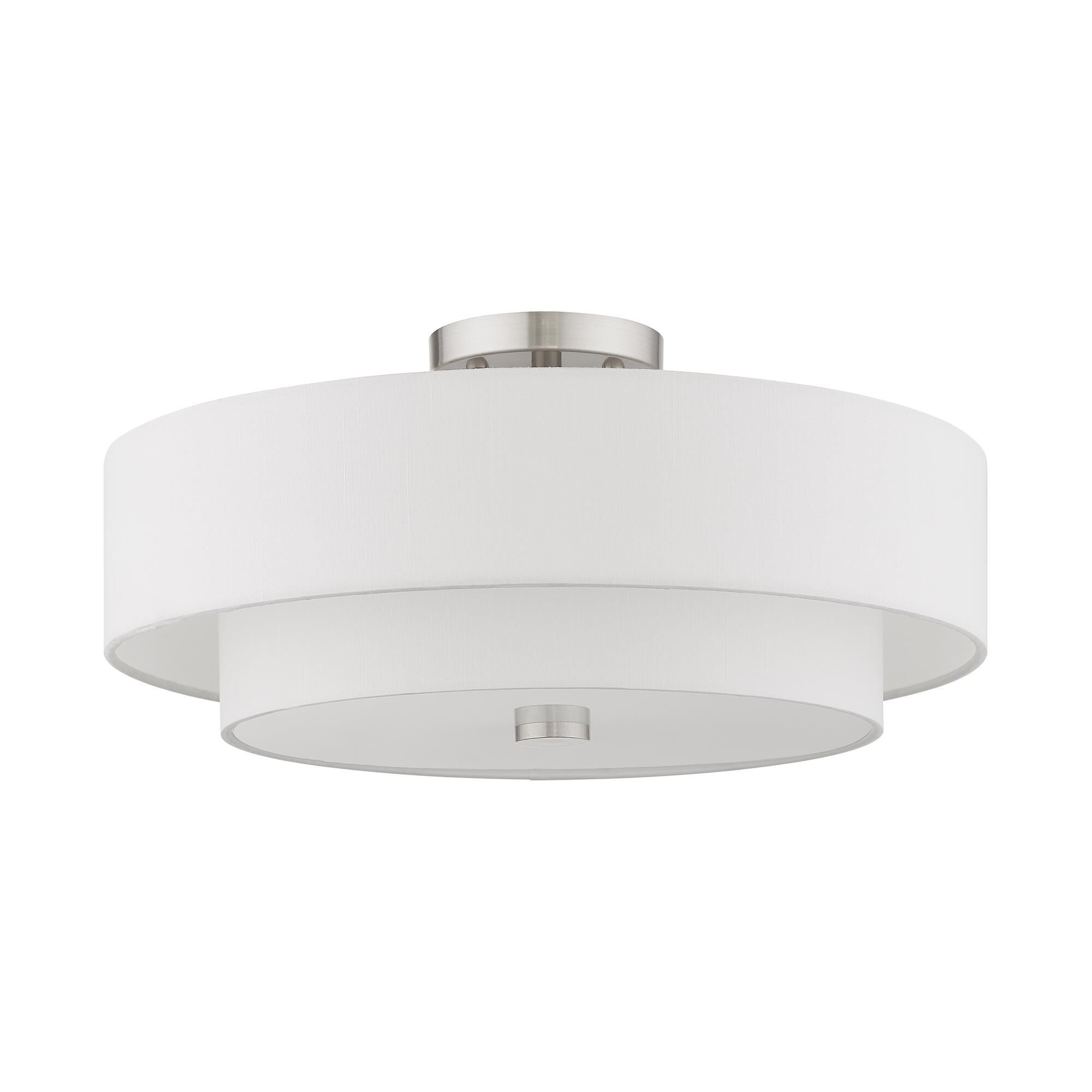 Meridian Semi Flush Mount by Livex Lighting