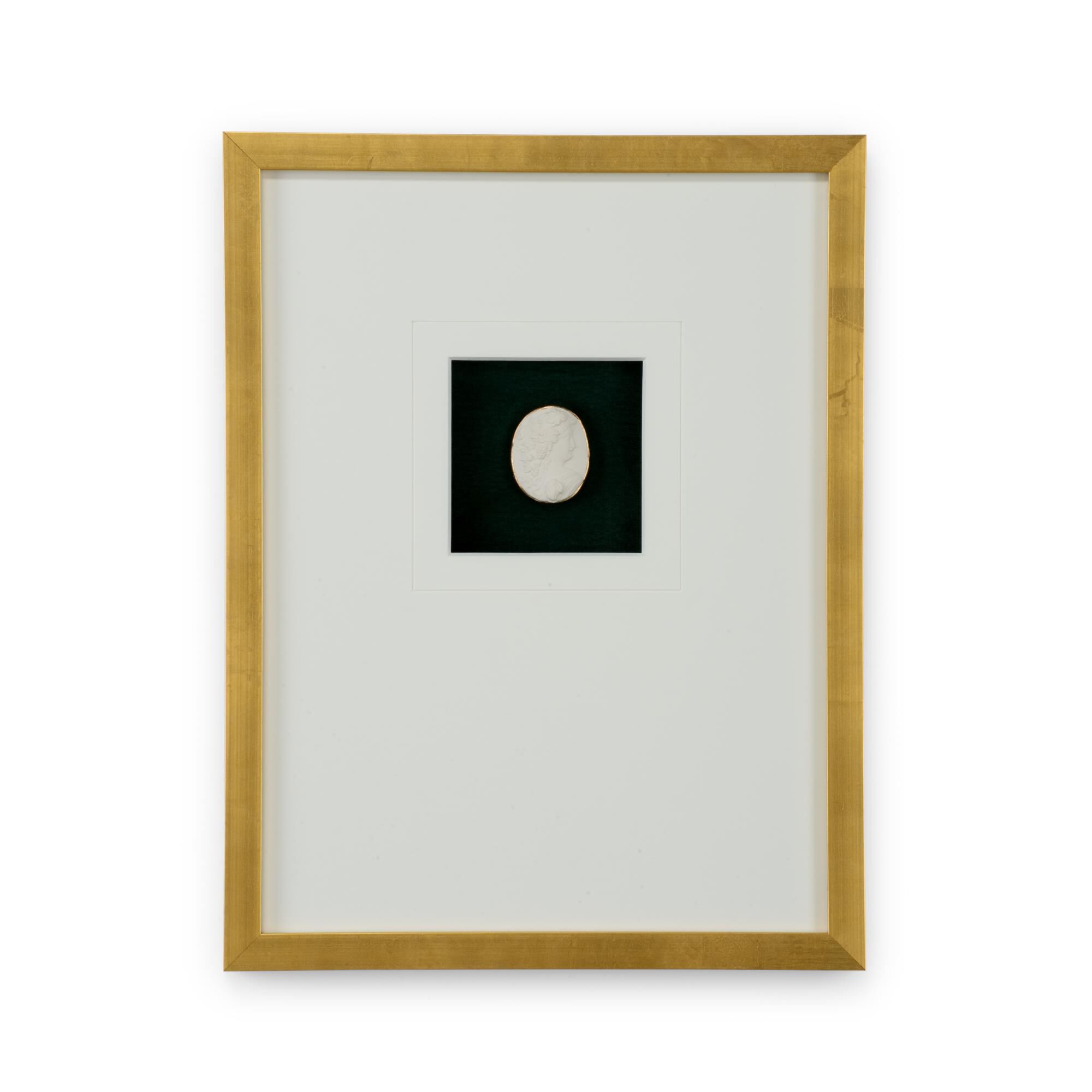 Shown in Gold Leaf finish and Clear glass