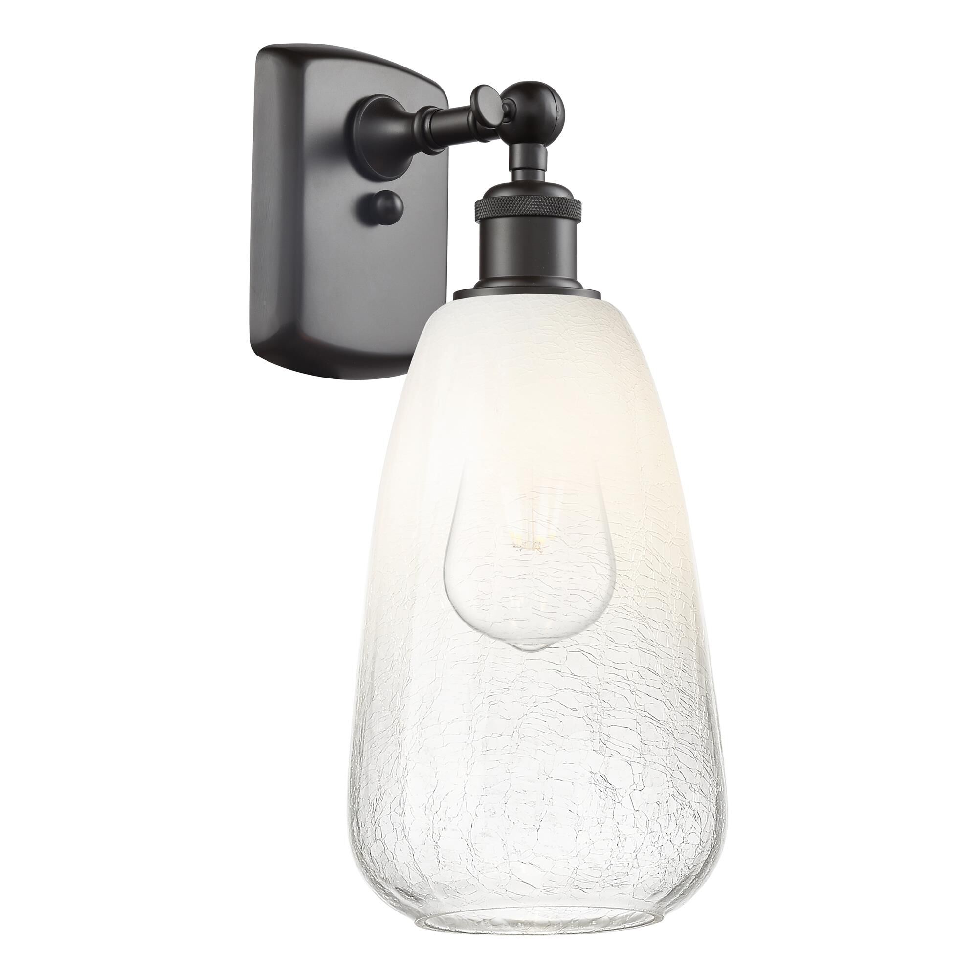 Shown in Oil Rubbed Bronze finish and Opal glass