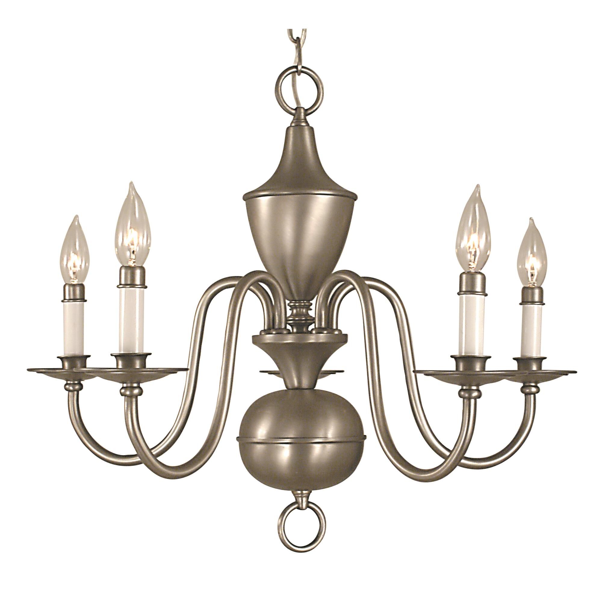 Jamestown 25 Inch 5 Light Chandelier by Framburg