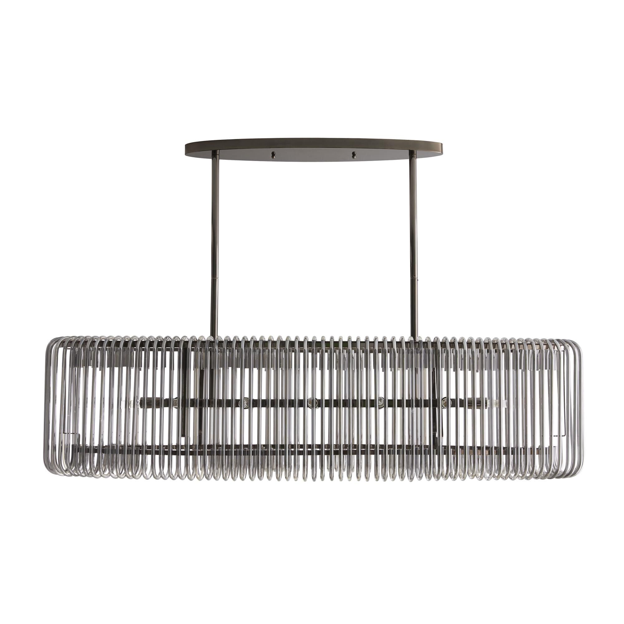 Chandler 50 Inch 12 Light Linear Suspension Light by Arteriors Home