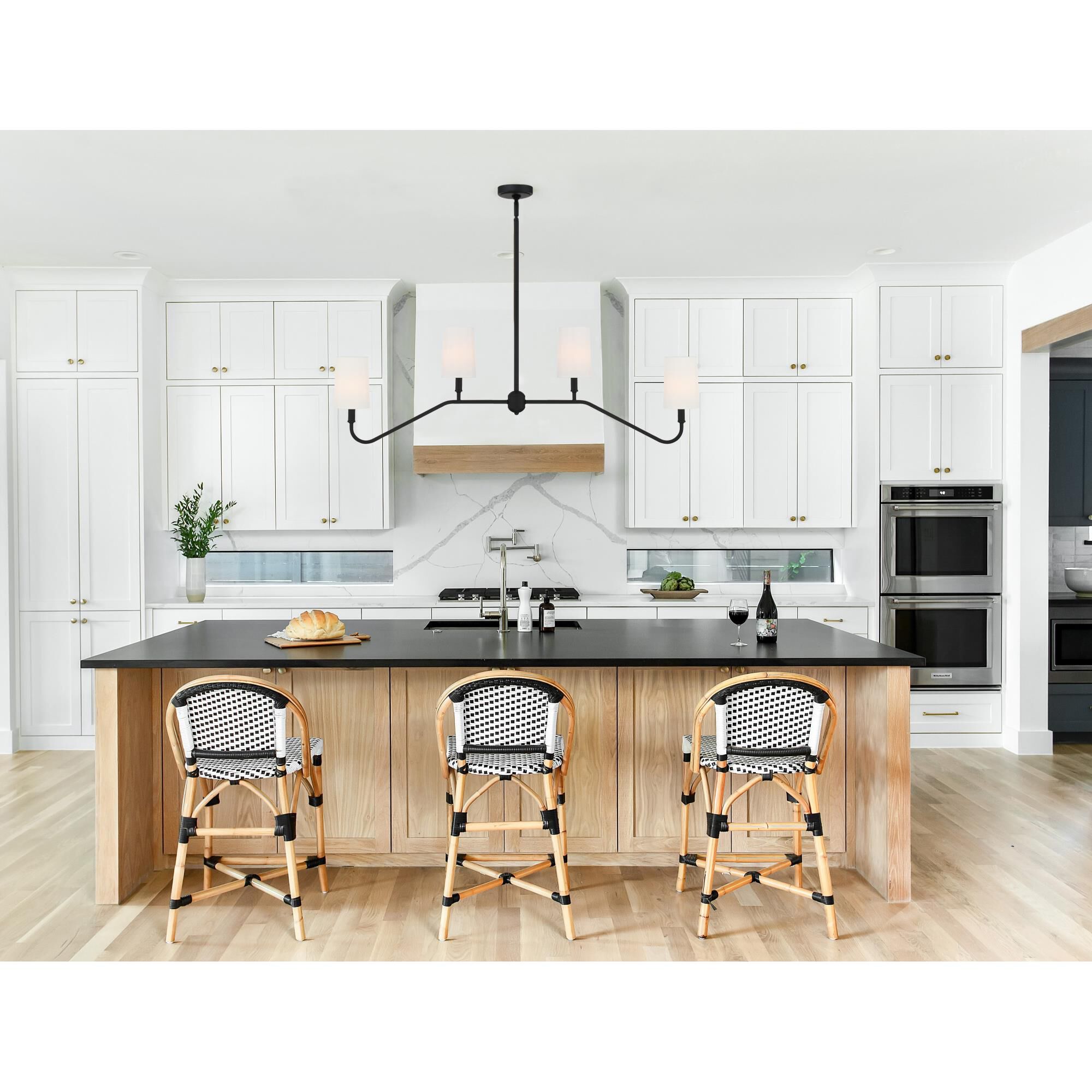 Keenan 48 Inch 4 Light Chandelier by Crystorama