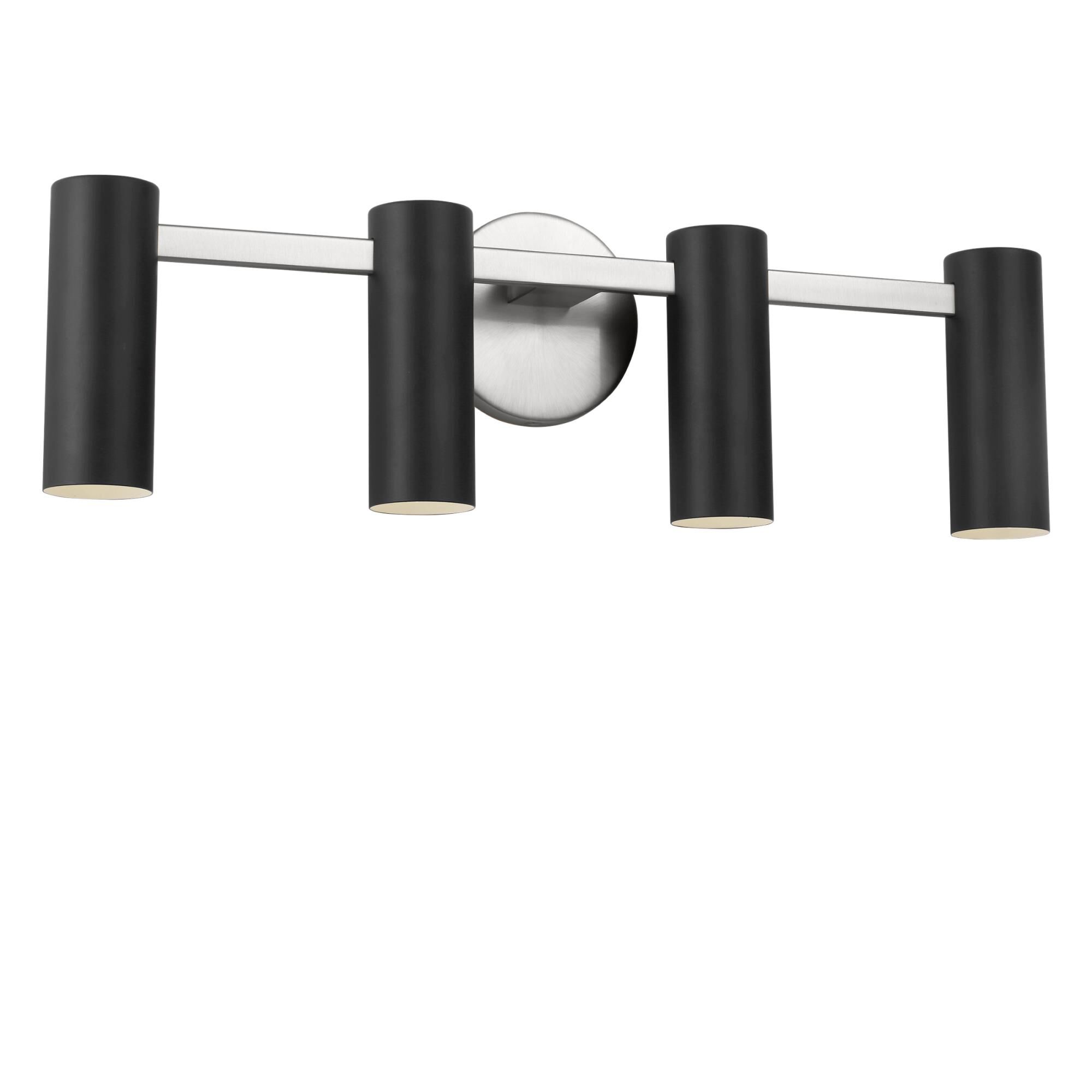 Shown in Brushed Nickel finish and Metal shade