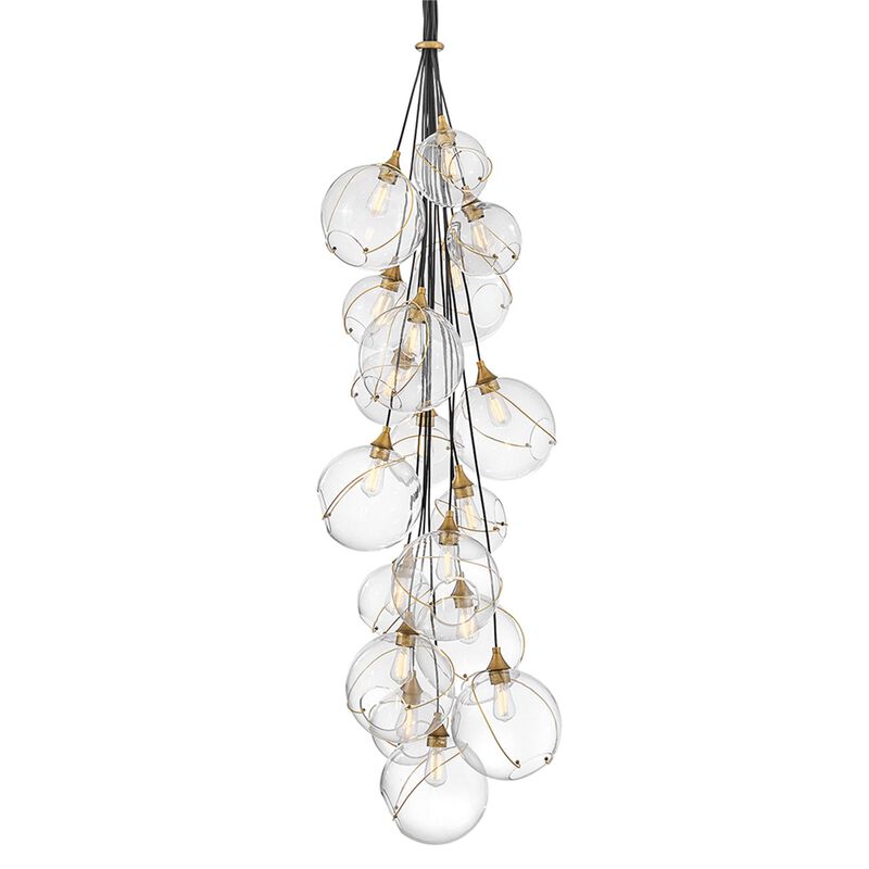 Skye 39 Inch 18 Light Multi Light Pendant by Hinkley