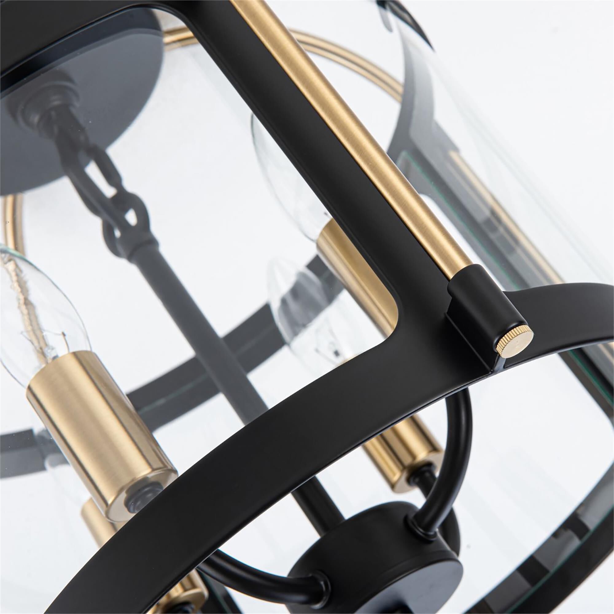 Kevin Kraemer Bonita 13 Inch Semi Flush Mount,