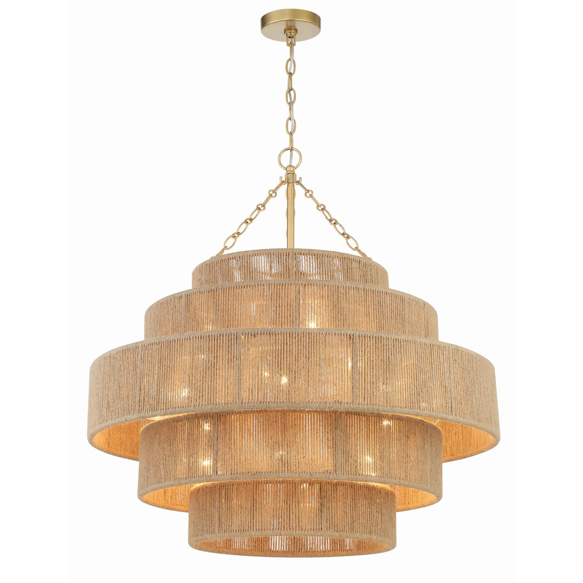 Shyla 32 Inch 20 Light Chandelier by Crystorama