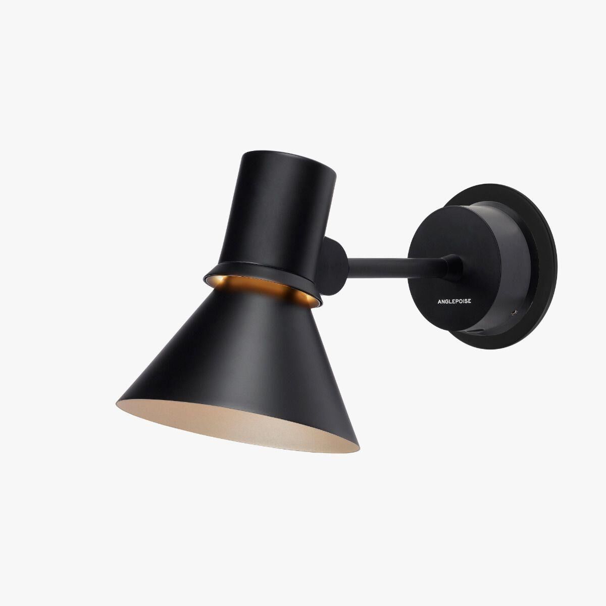 Shown in Matte Black finish and Aluminum shade