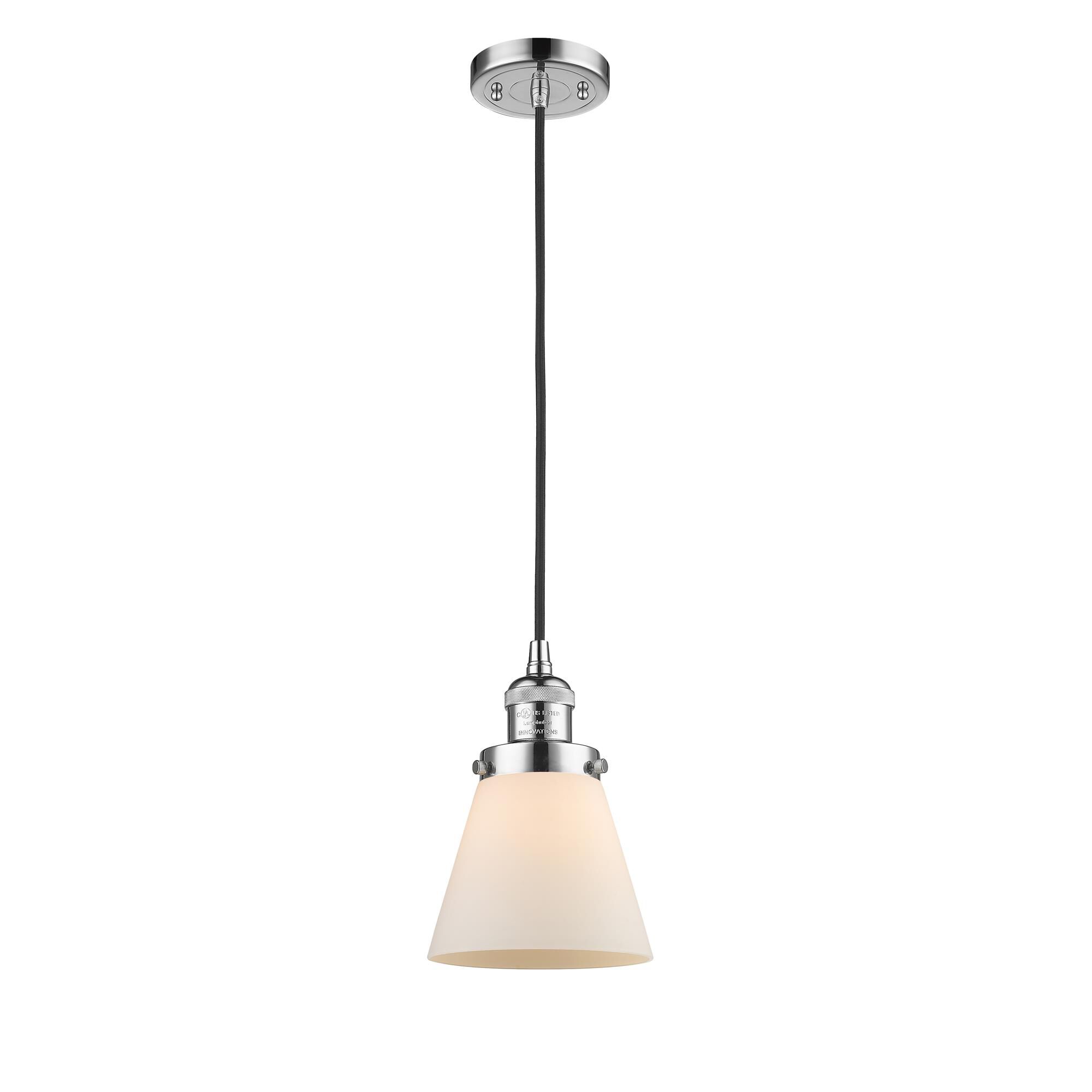Bruno Marashlian Small Cone 6 Inch Mini Pendant by Innovations Lighting